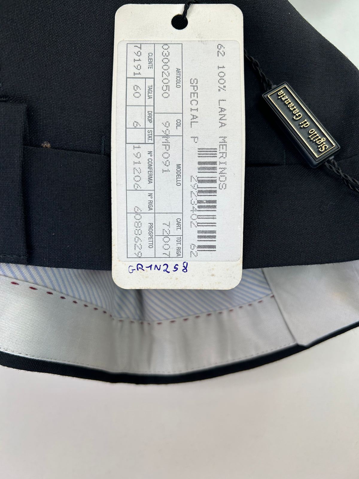 Berry pantalone — archivio sartoriale — IlBotteghino