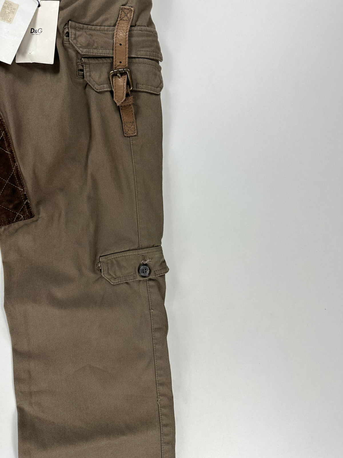 D&G cargo — dettaglio tessuto — IlBotteghino