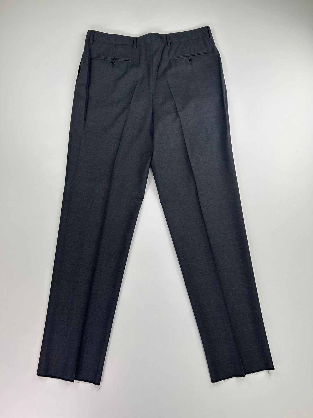 Deimos pantalone grigio scuro — pura lana vergine — IlBotteghino