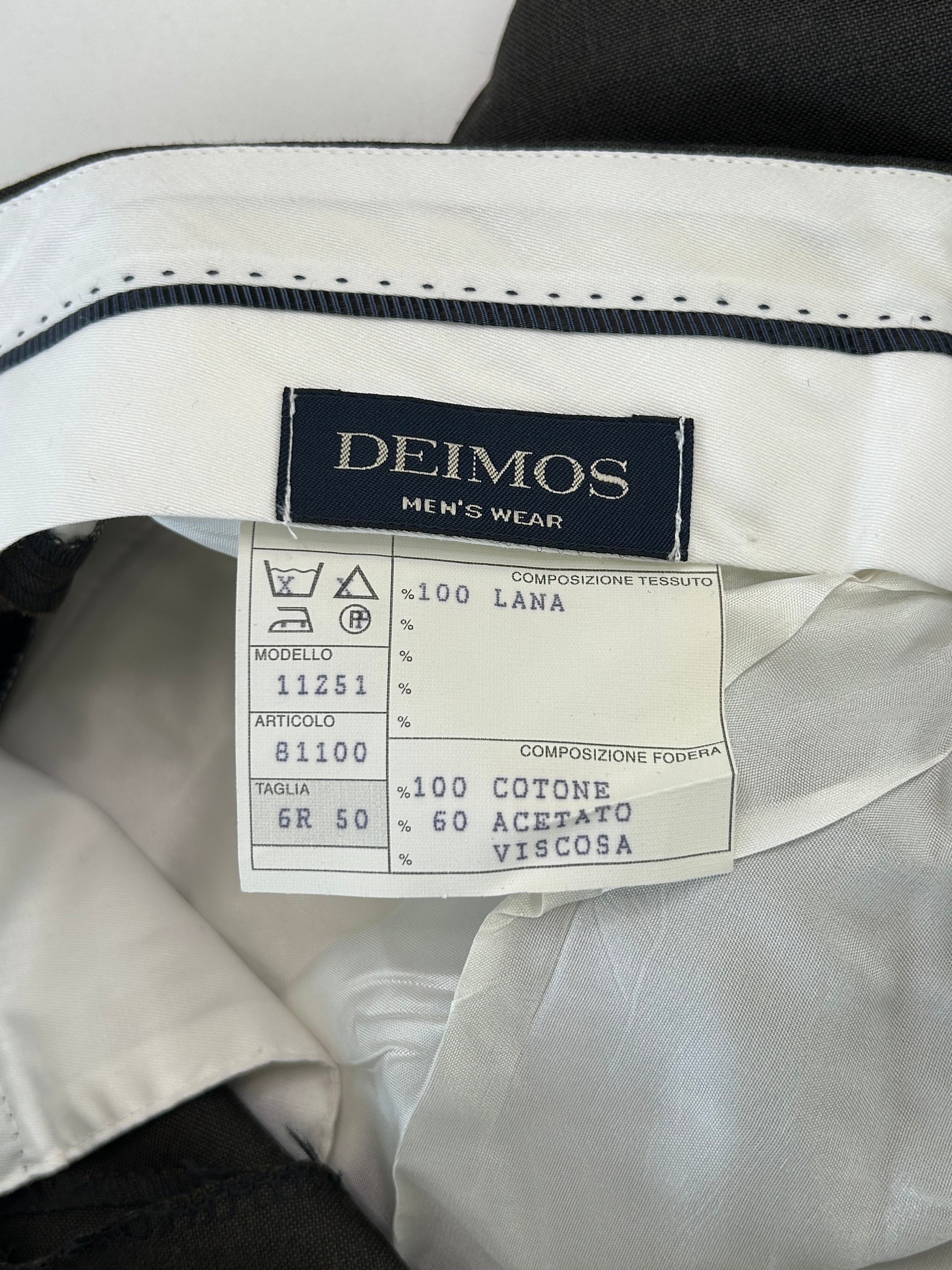 Deimos pantalone nero — vista laterale — IlBotteghino