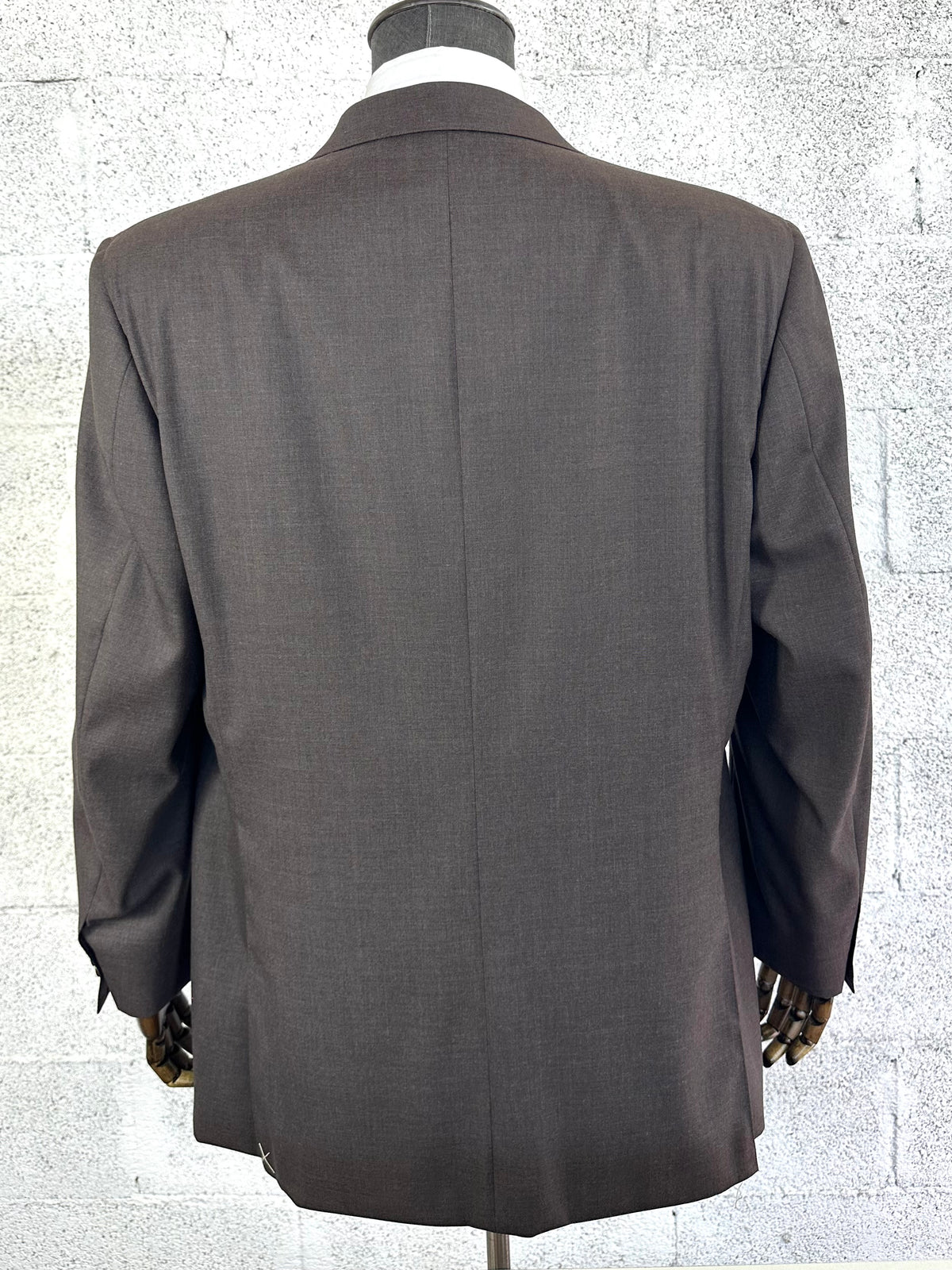 Canali completo marrone — giacca vista posteriore — IlBotteghino