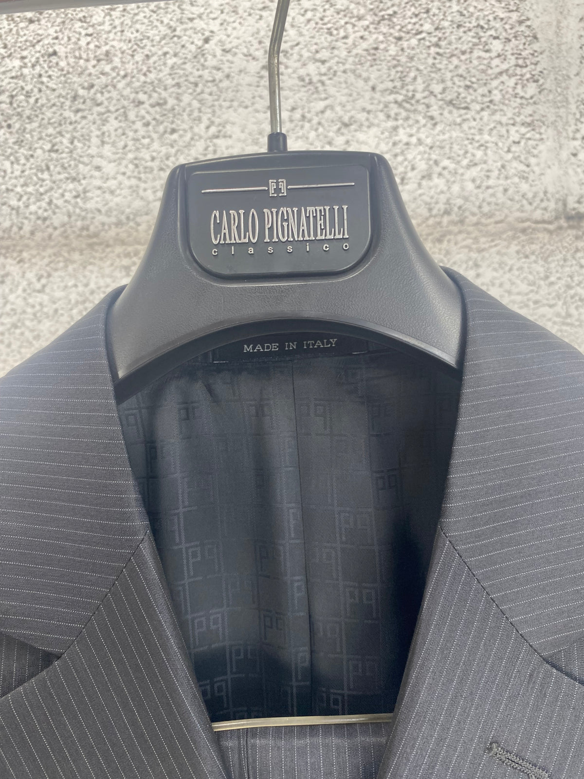 Carlo Pignatelli Italian Pinstripe — vista posteriore — IlBotteghino