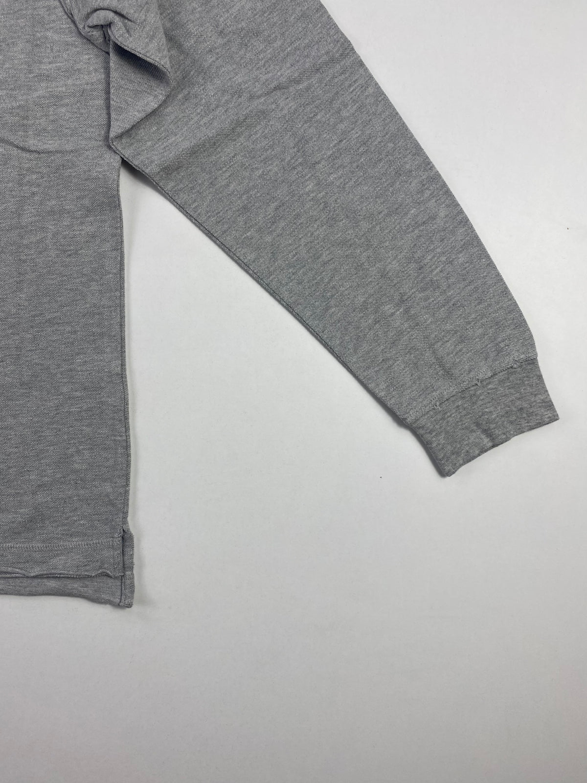 Polo Sun68 manica lunga grigio melange - Tg. L