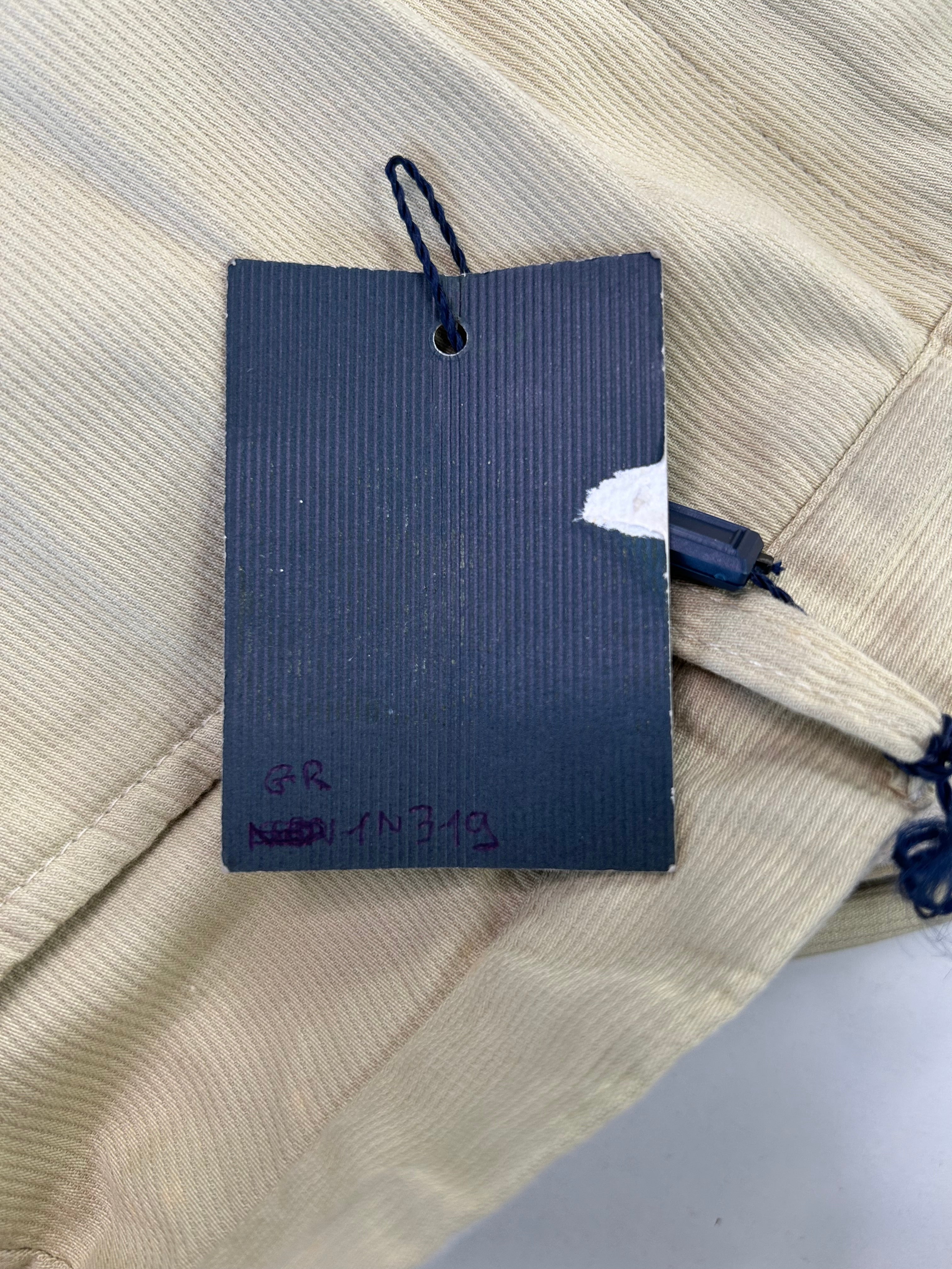 Deimos pantalone beige righe — nuovo con cartellino — IlBotteghino