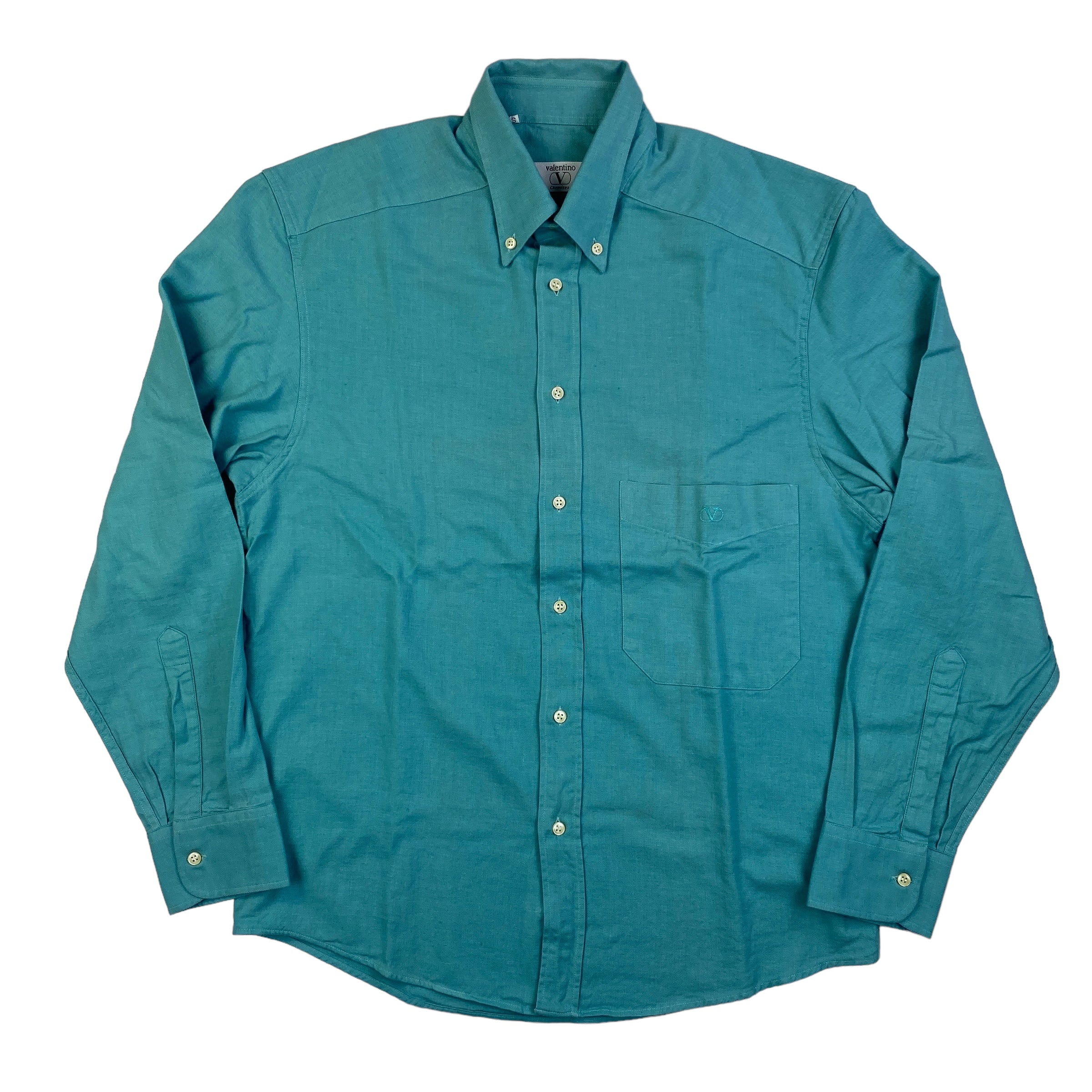 Camicia Valentino Garavani Chemises verde acqua, taglia M — IlBotteghino