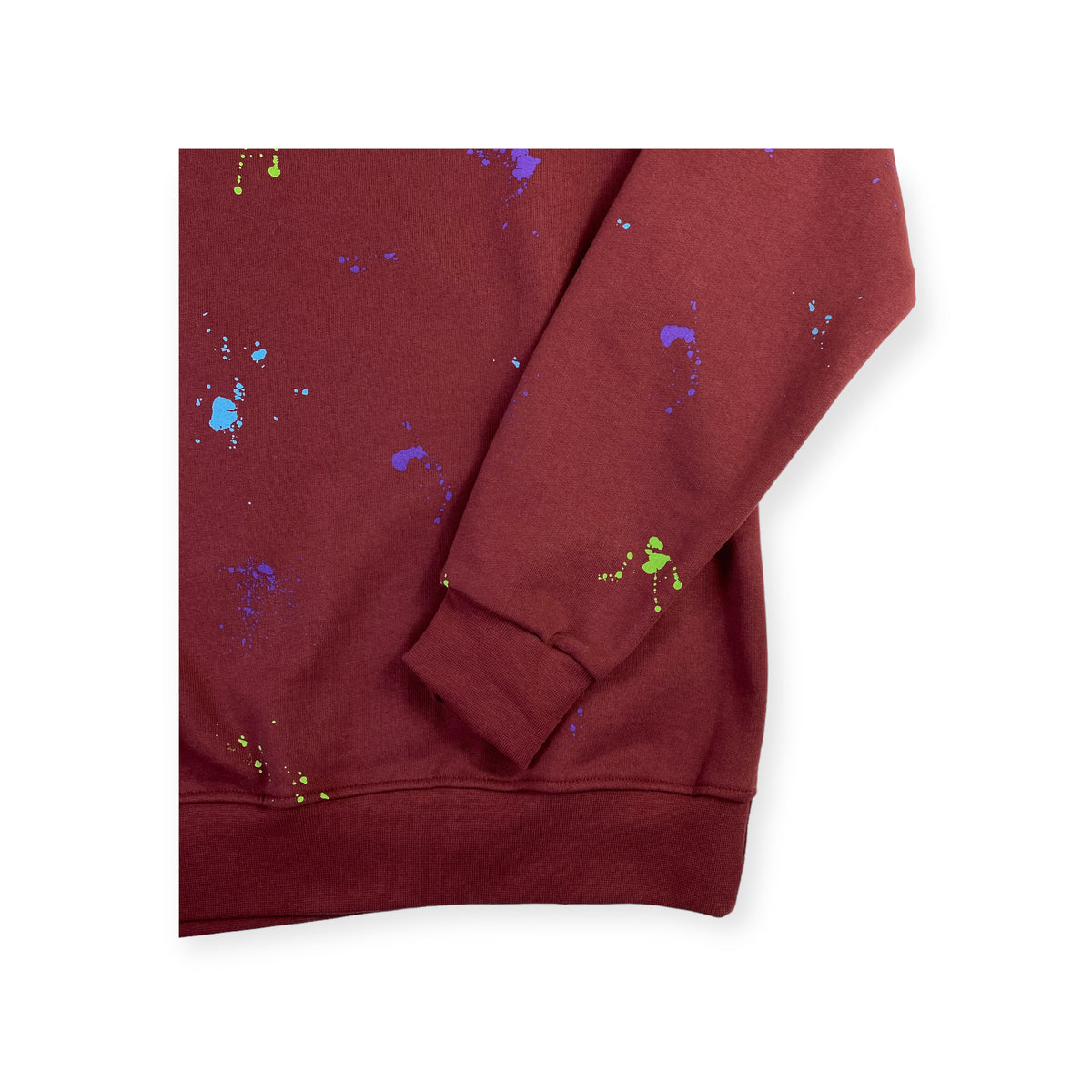 IMOMI felpa bordeaux — streetwear d'archivio — IlBotteghino