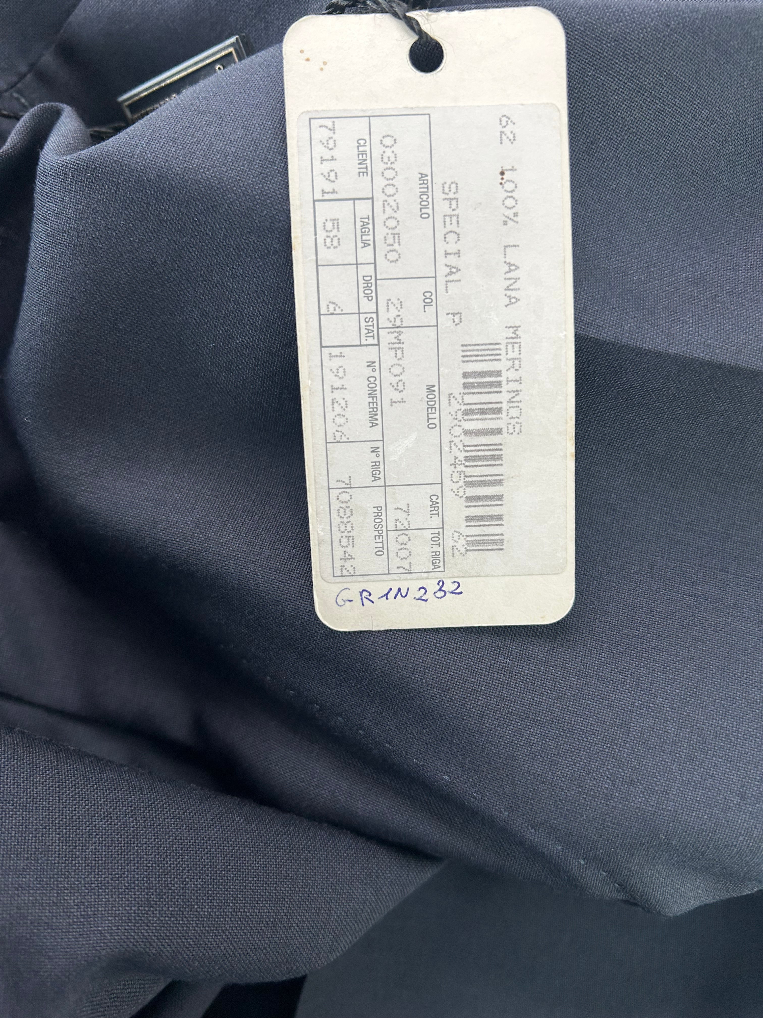 Berry pantalone nero — archivio sartoriale — IlBotteghino