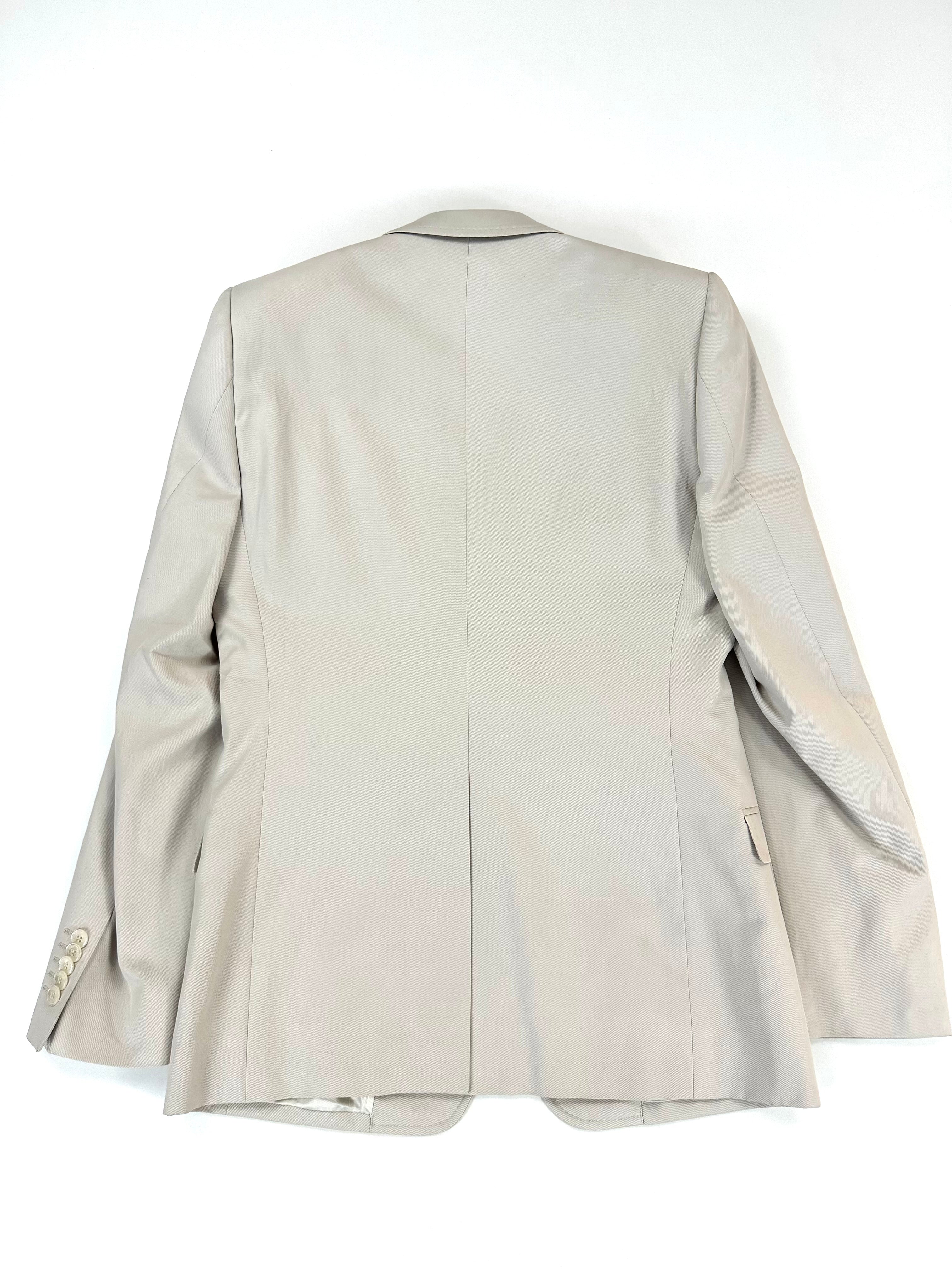 Giacca Versace Collection panna - dettaglio manica e polsino