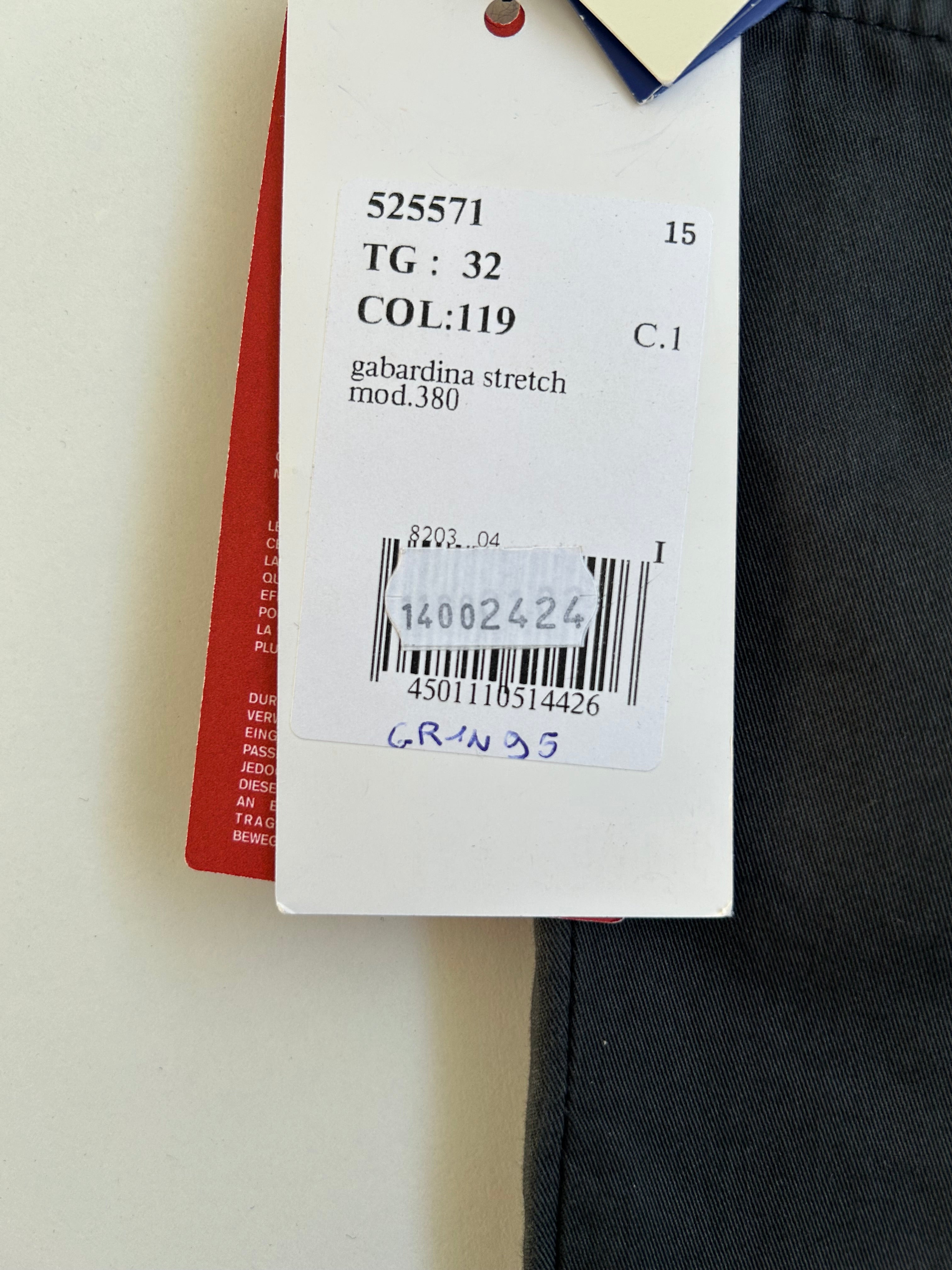 Trussardi Jeans pantalone blu — pezzo unico — IlBotteghino