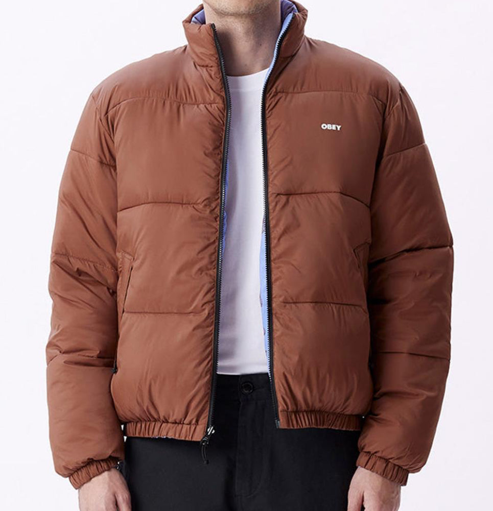 Obey giacca Benny Puffer — archivio streetwear — IlBotteghino