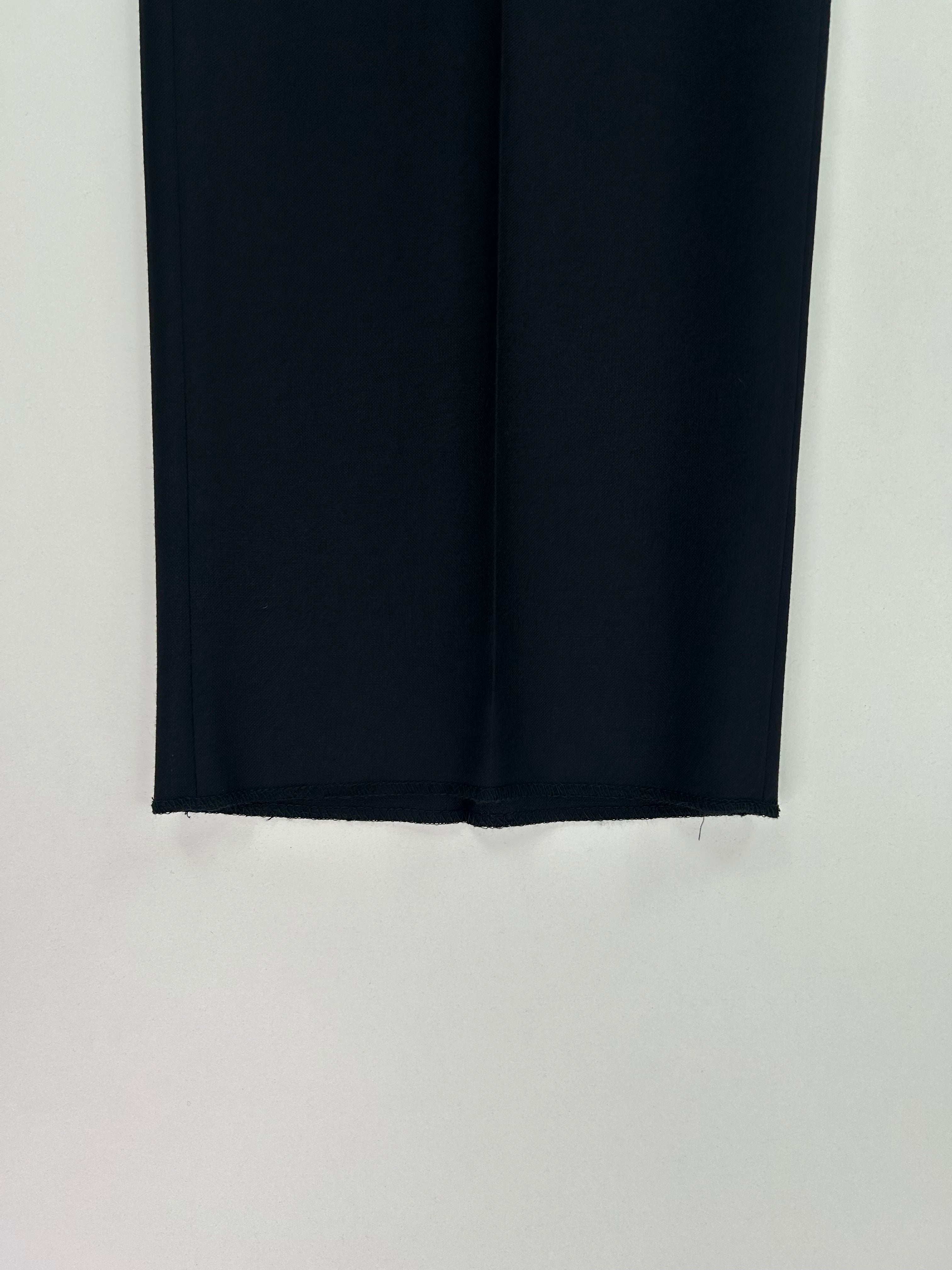 Berry pantalone nero — vista laterale — IlBotteghino