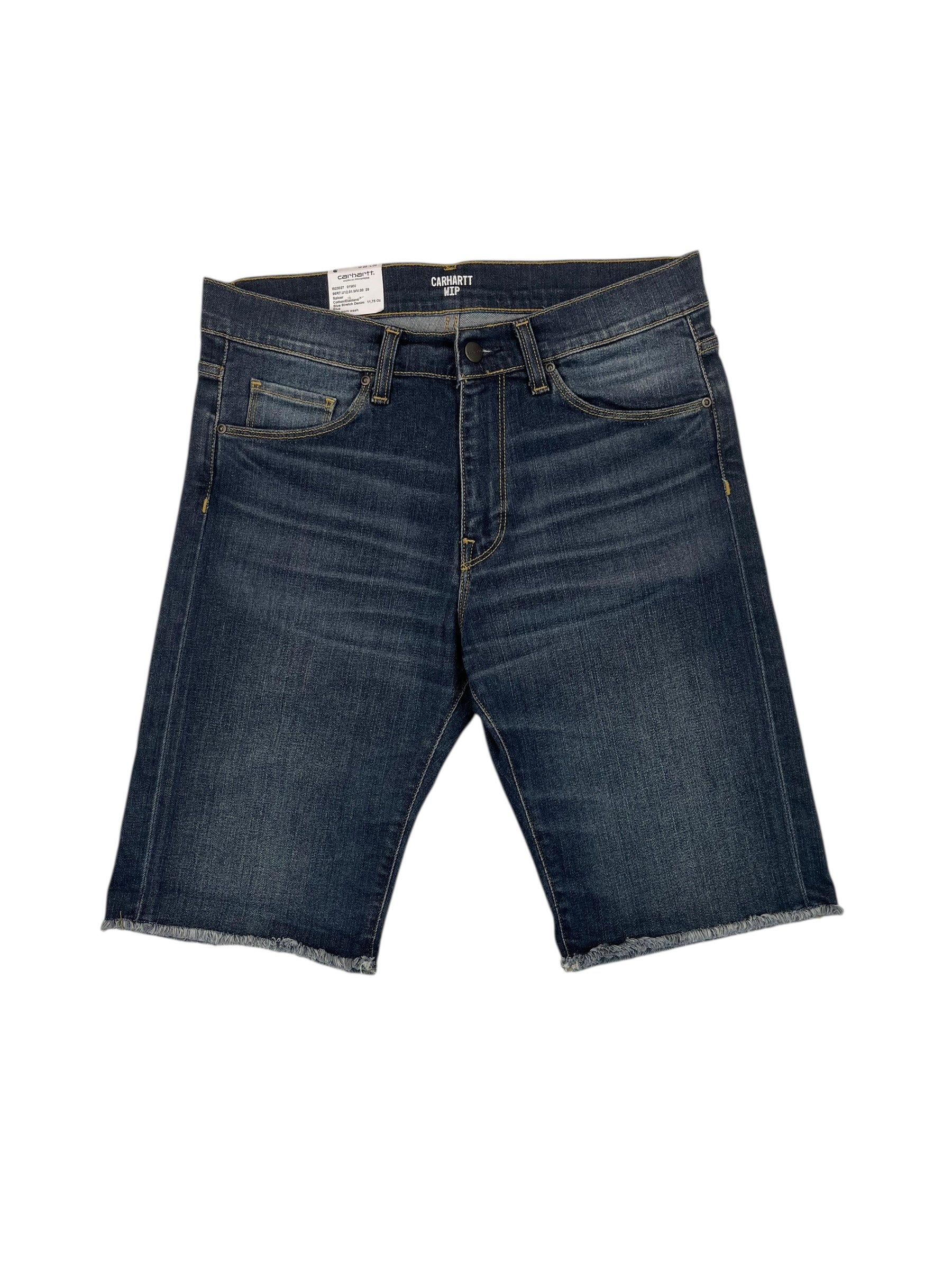 Carhartt Swell short blu US29 — pezzo unico — IlBotteghino