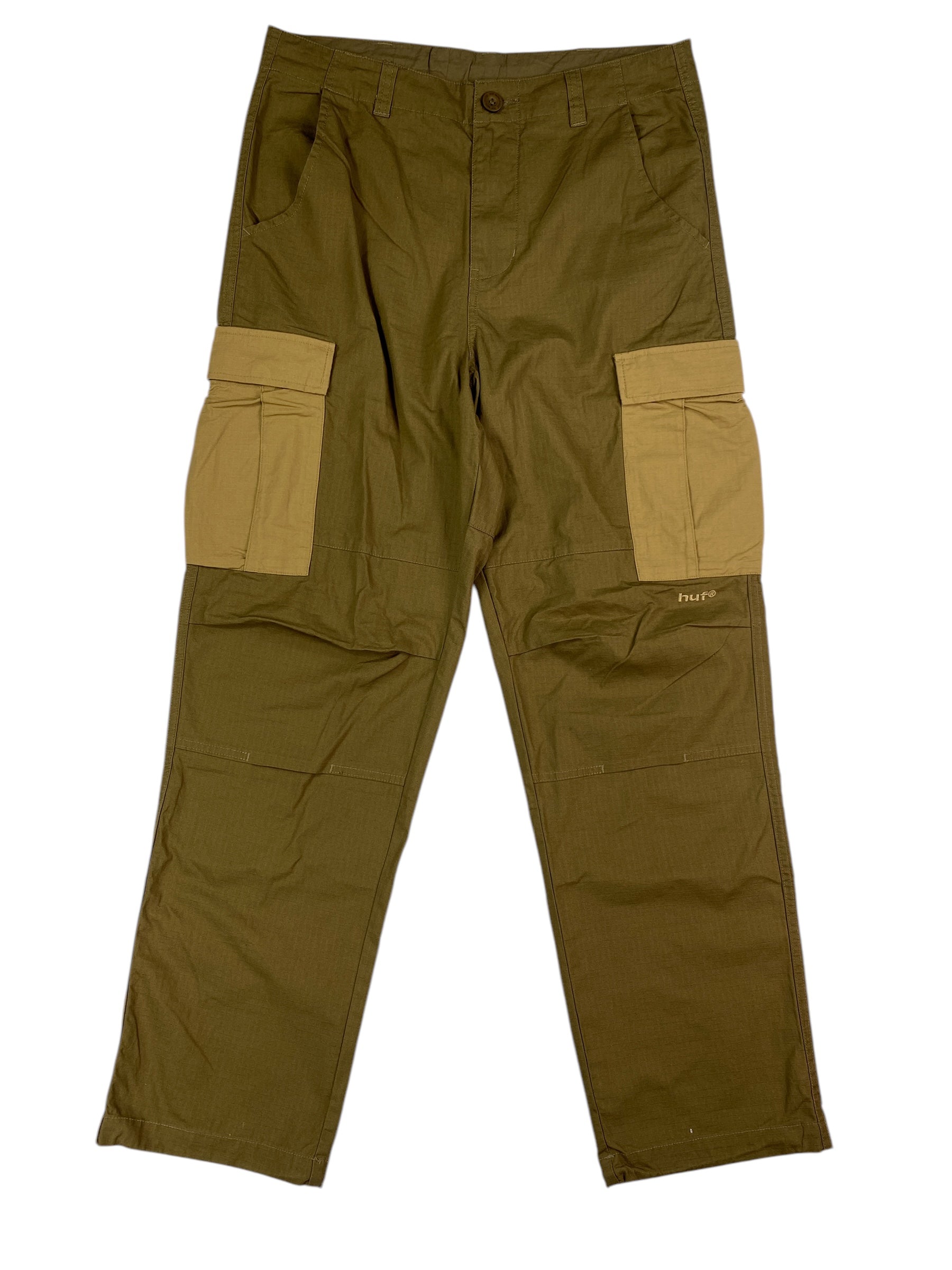 Pantalone cargo HUF beige, taglie S, M e L — IlBotteghino