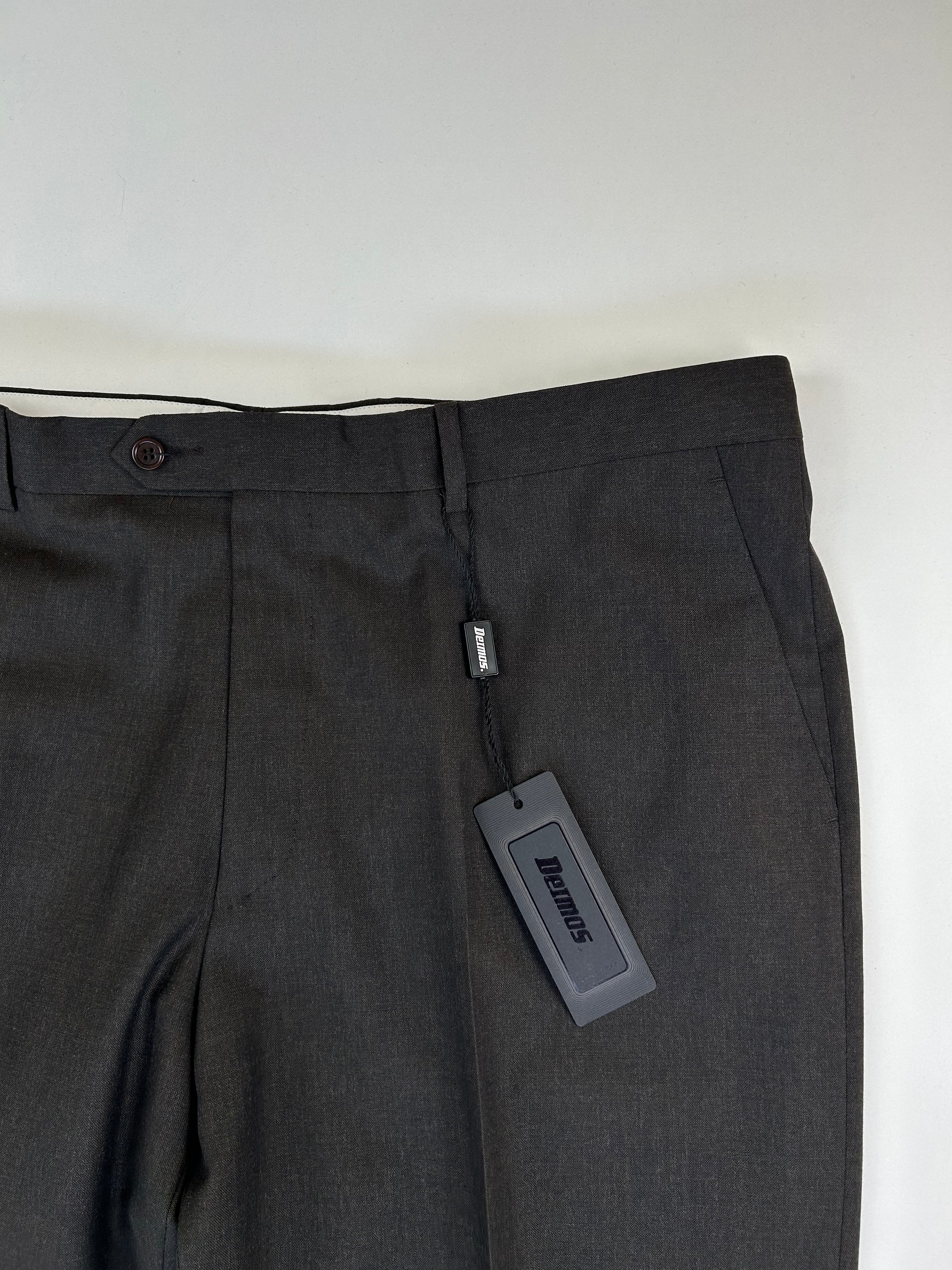 Deimos pantalone marrone fango — dettaglio tessuto — IlBotteghino
