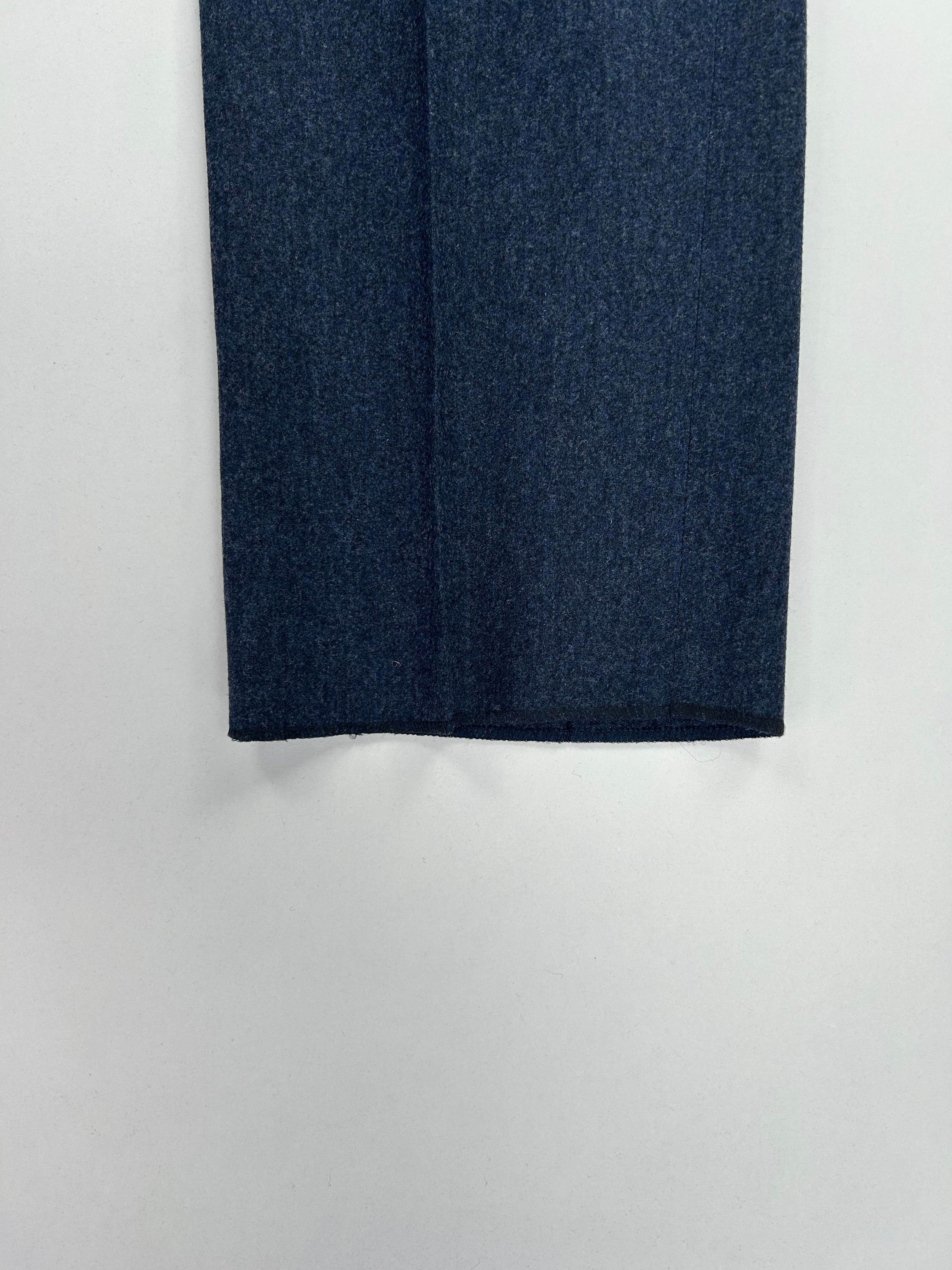 Enrico Coveri pantalone blu — vista laterale — IlBotteghino