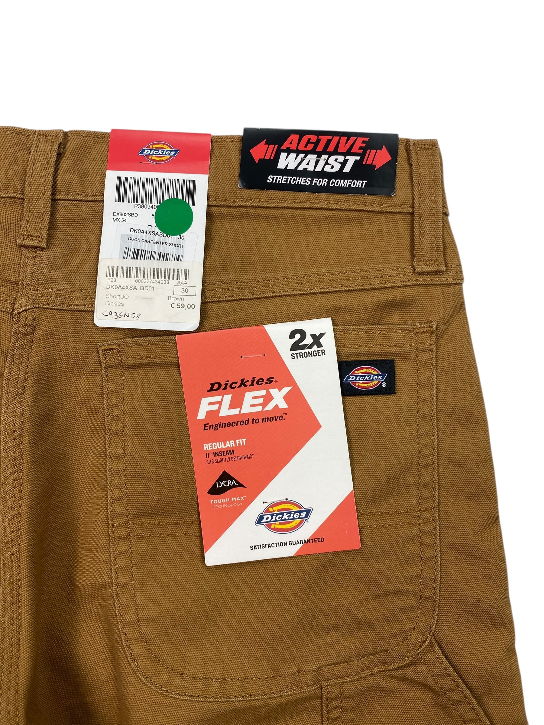 Short Dickies Duck Carpenter marrone