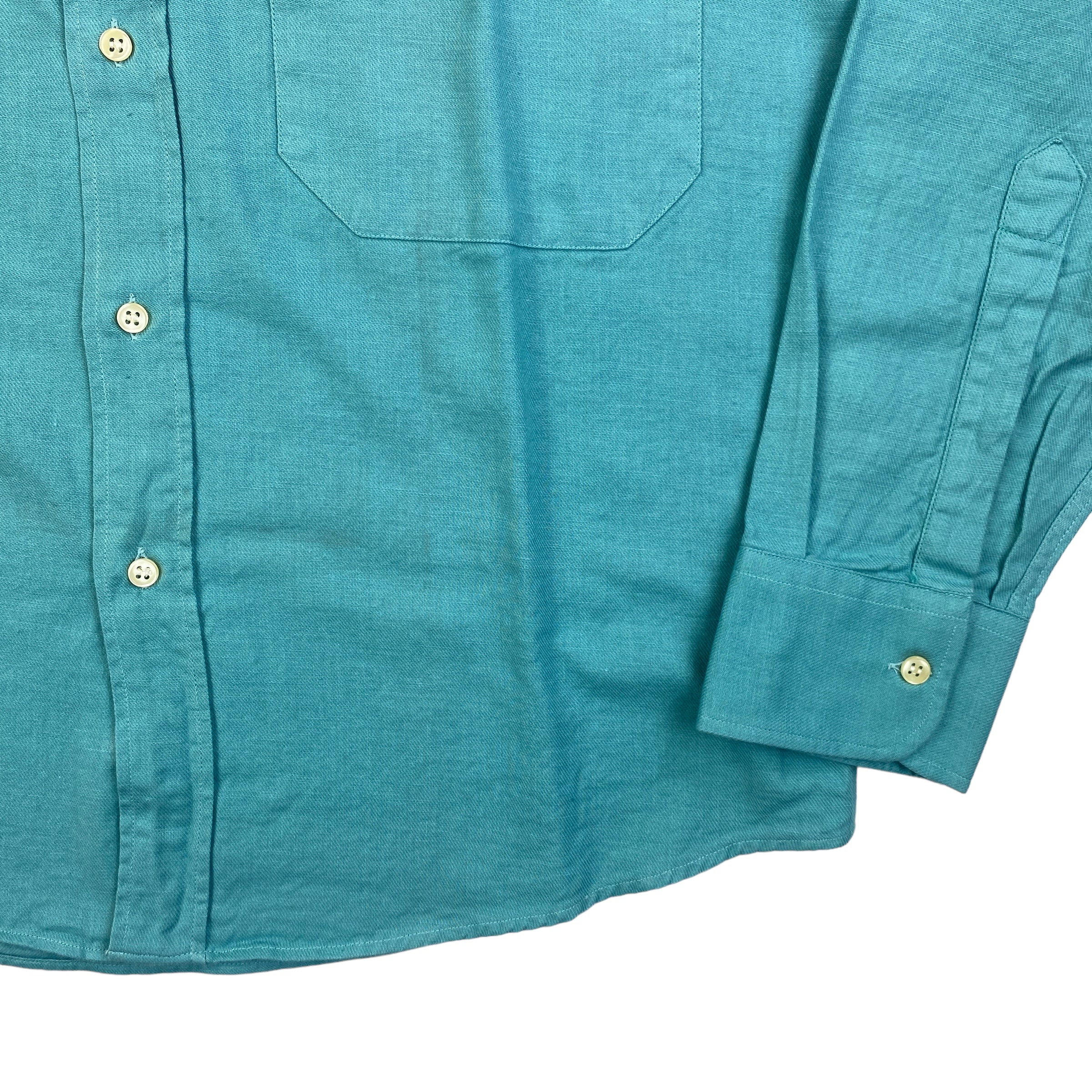 Valentino camicia verde acqua — archivio moda luxury — IlBotteghino