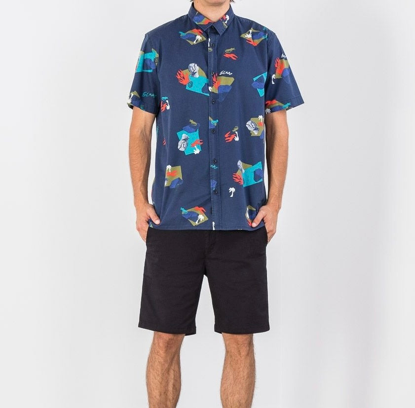 Globe camicia Blind Mind — streetwear d'archivio — IlBotteghino