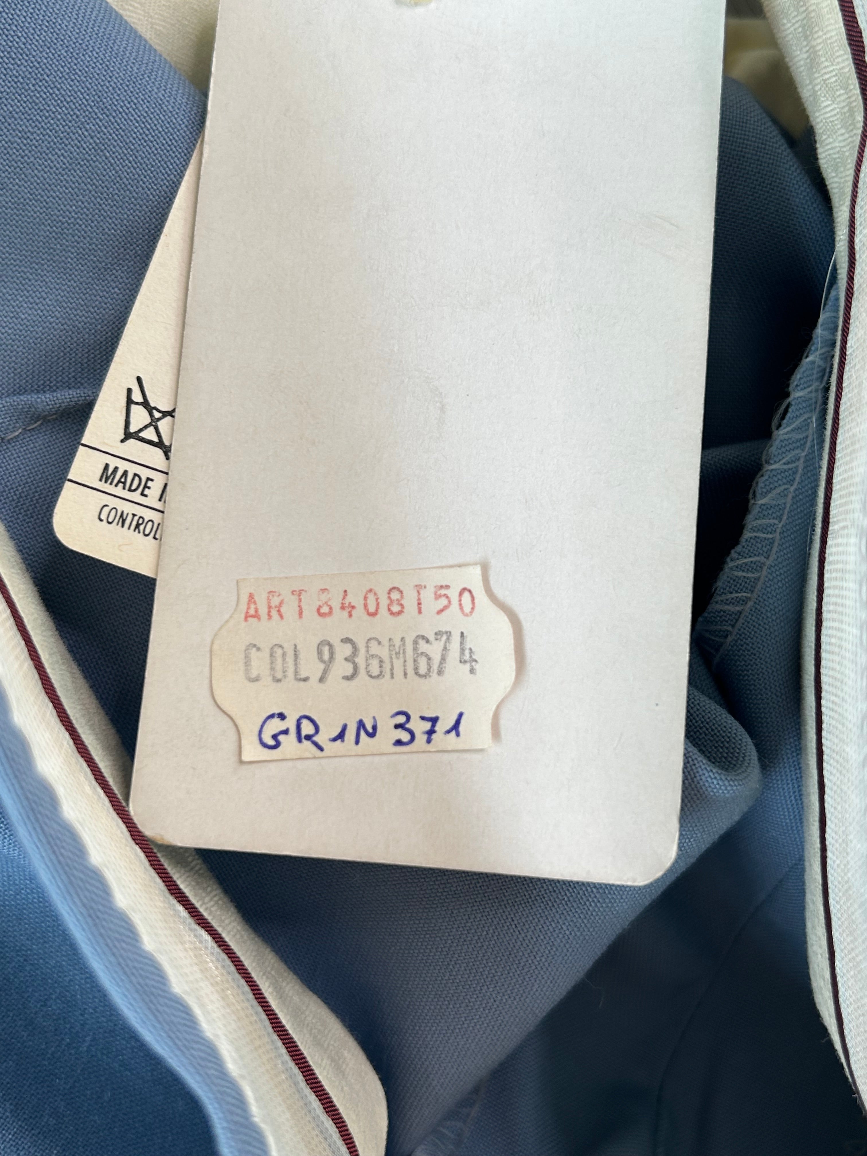 Mavecon pantalone celeste — vista laterale — IlBotteghino