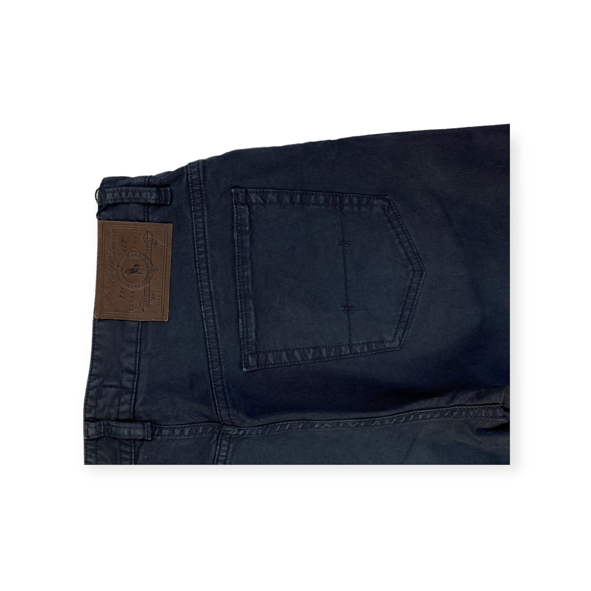 Ralph Lauren pantalone chino blu — pezzo unico d'archivio — IlBotteghino