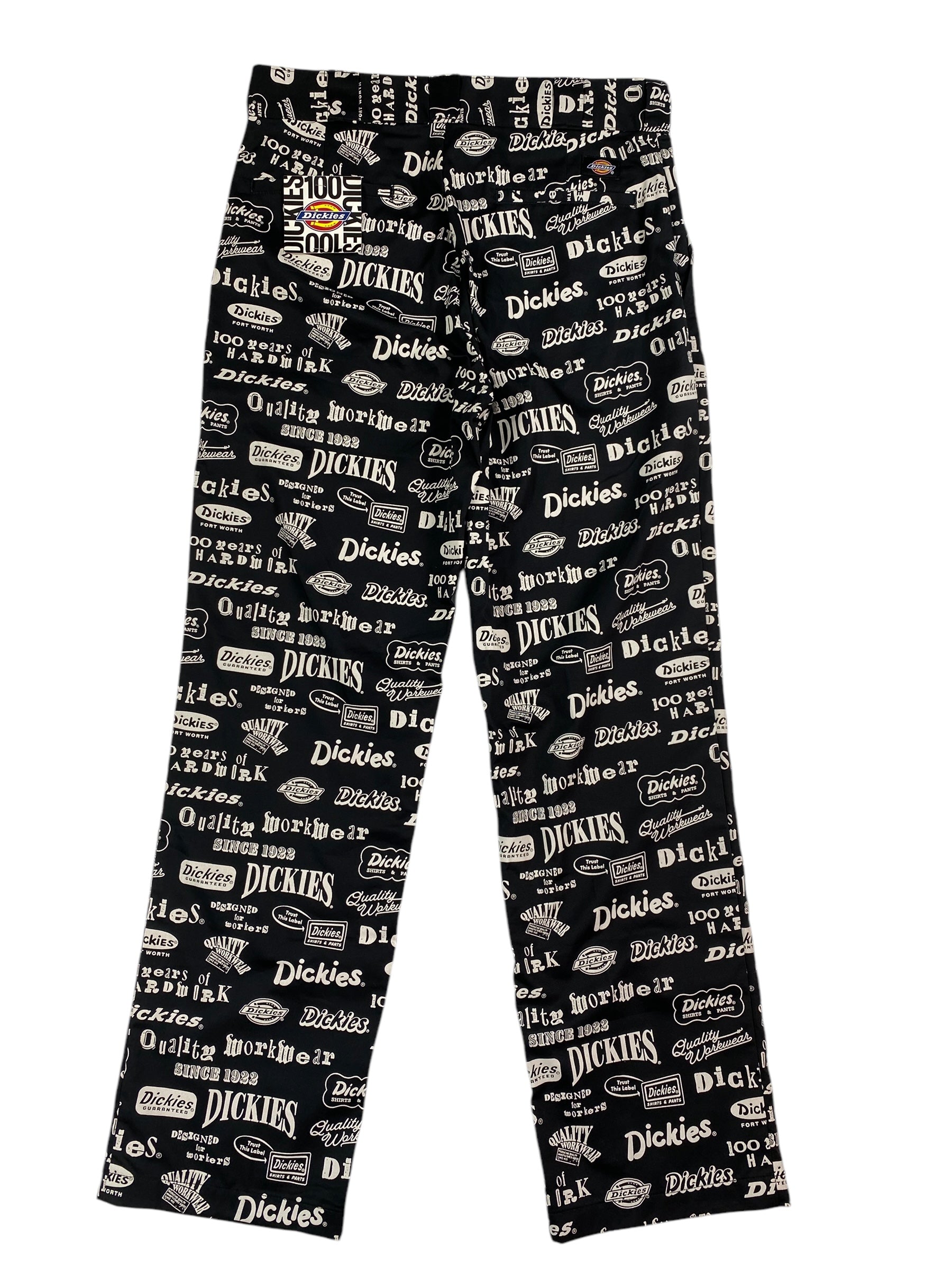 Dickies pantalone logo — streetwear nero — IlBotteghino