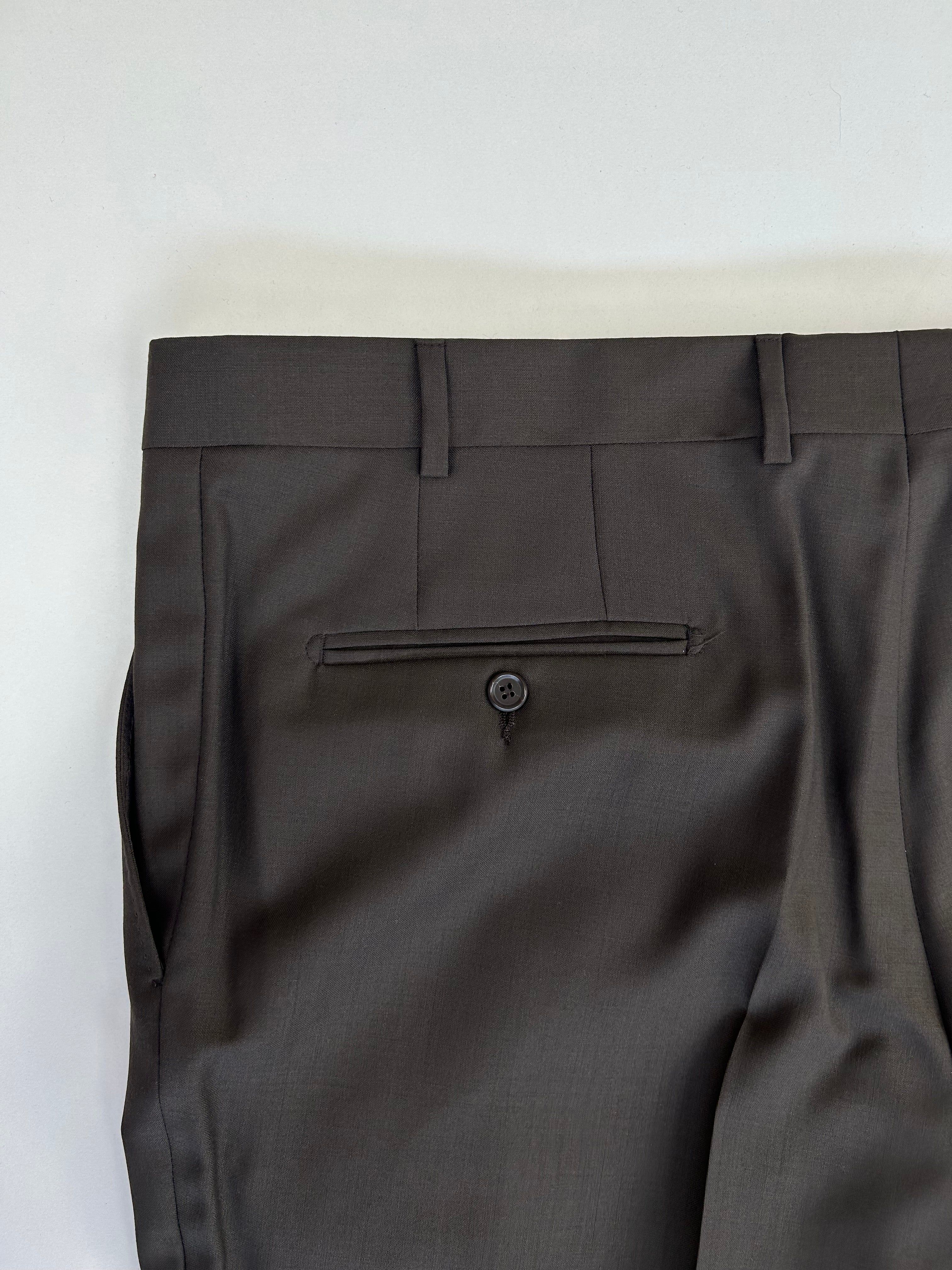 Berry pantalone marrone scuro — nuovo con cartellino — IlBotteghino