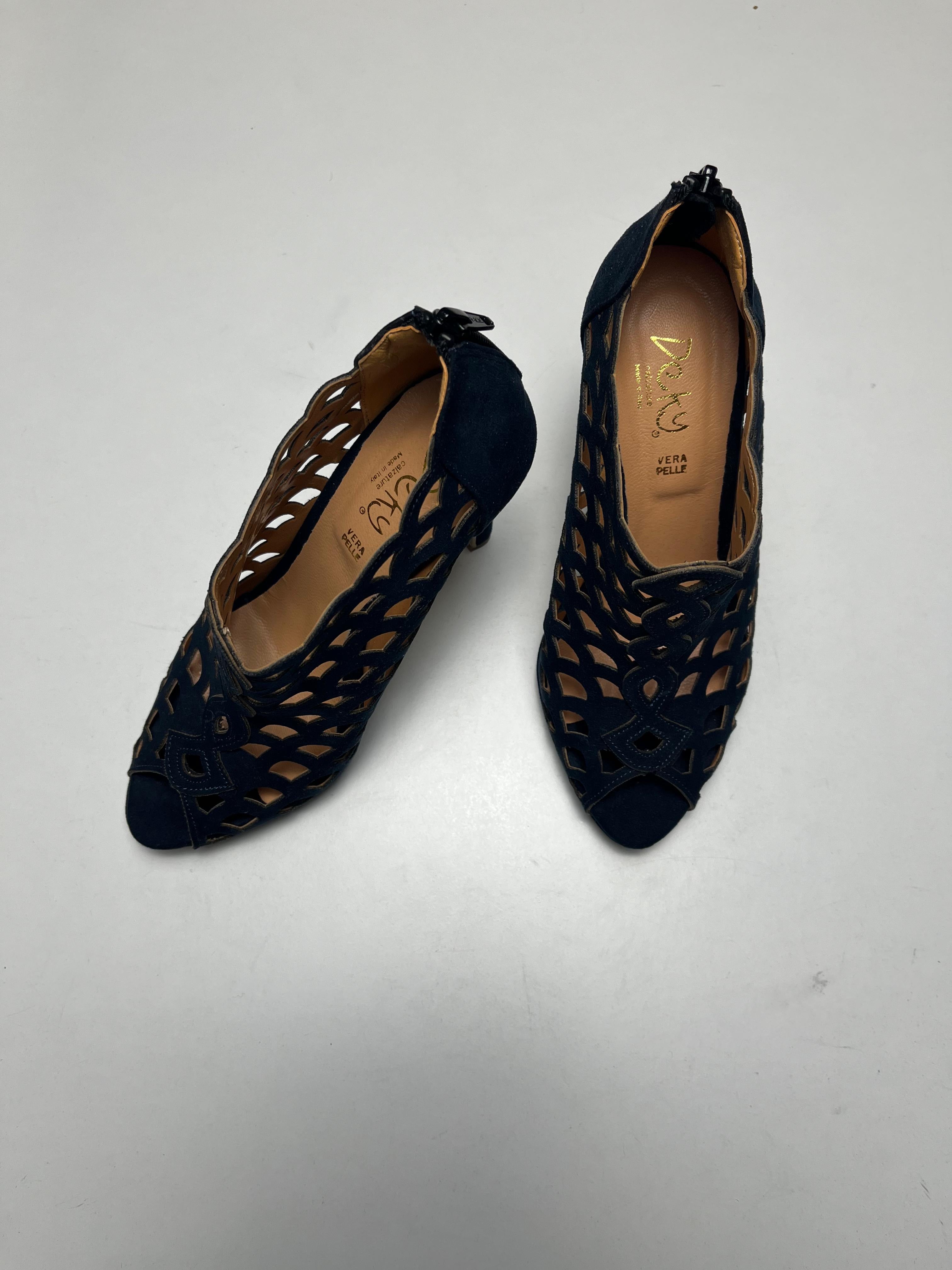 Deky scarpa effetto retato — vera pelle — IlBotteghino