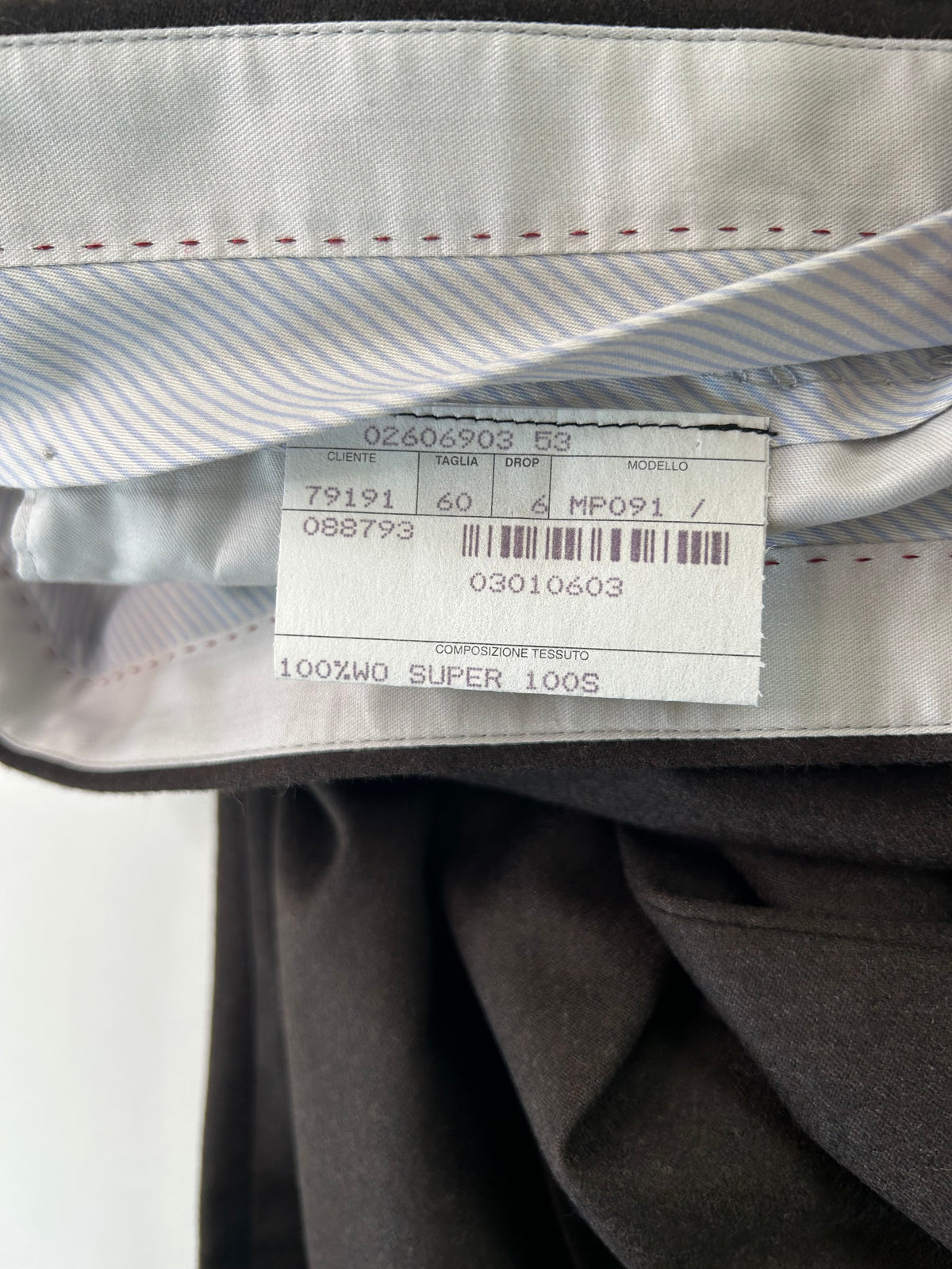 Berry pantalone marrone — pezzo unico — IlBotteghino
