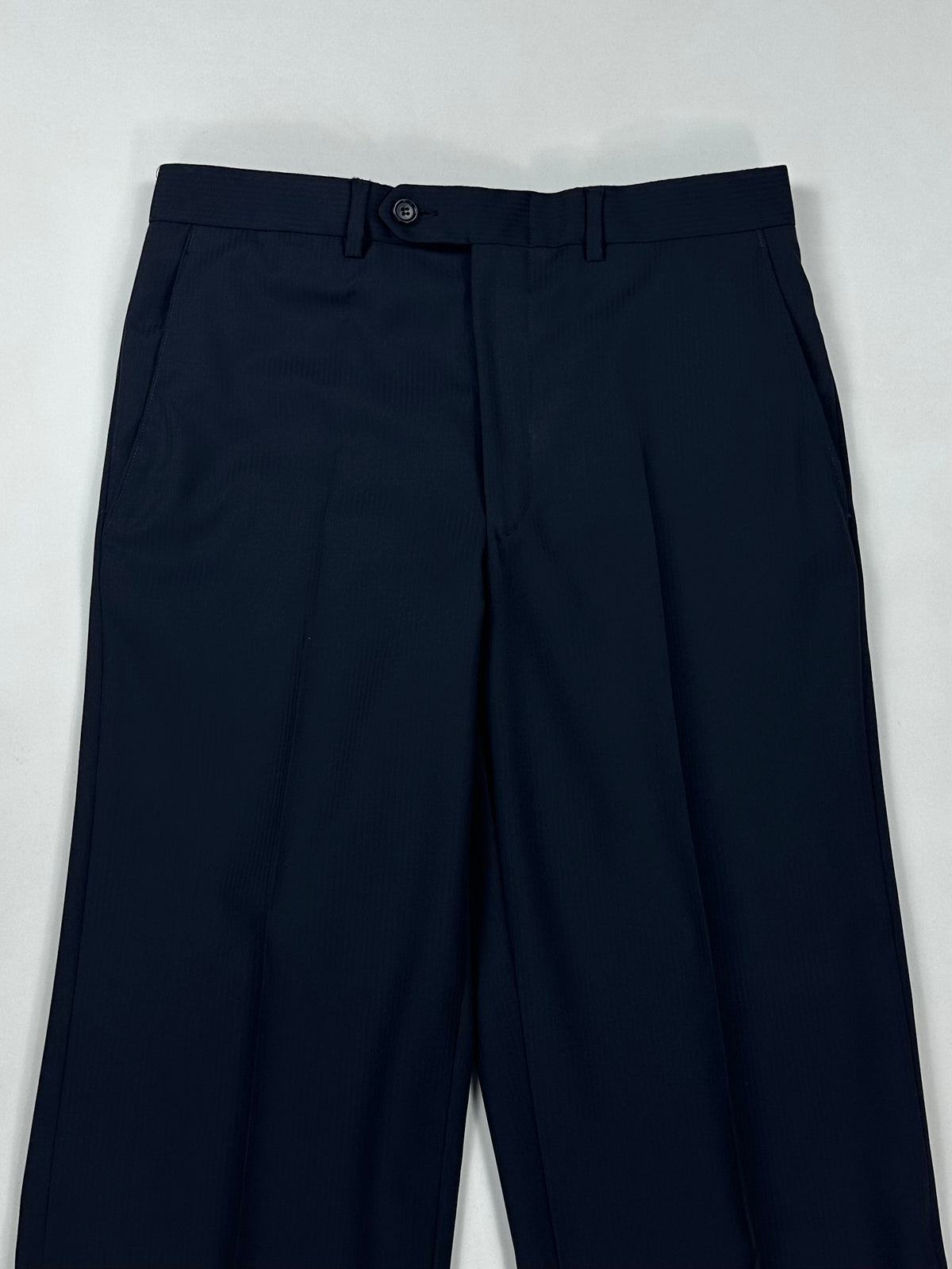 Vita del pantalone Aquascutum con passanti e chiusura frontale