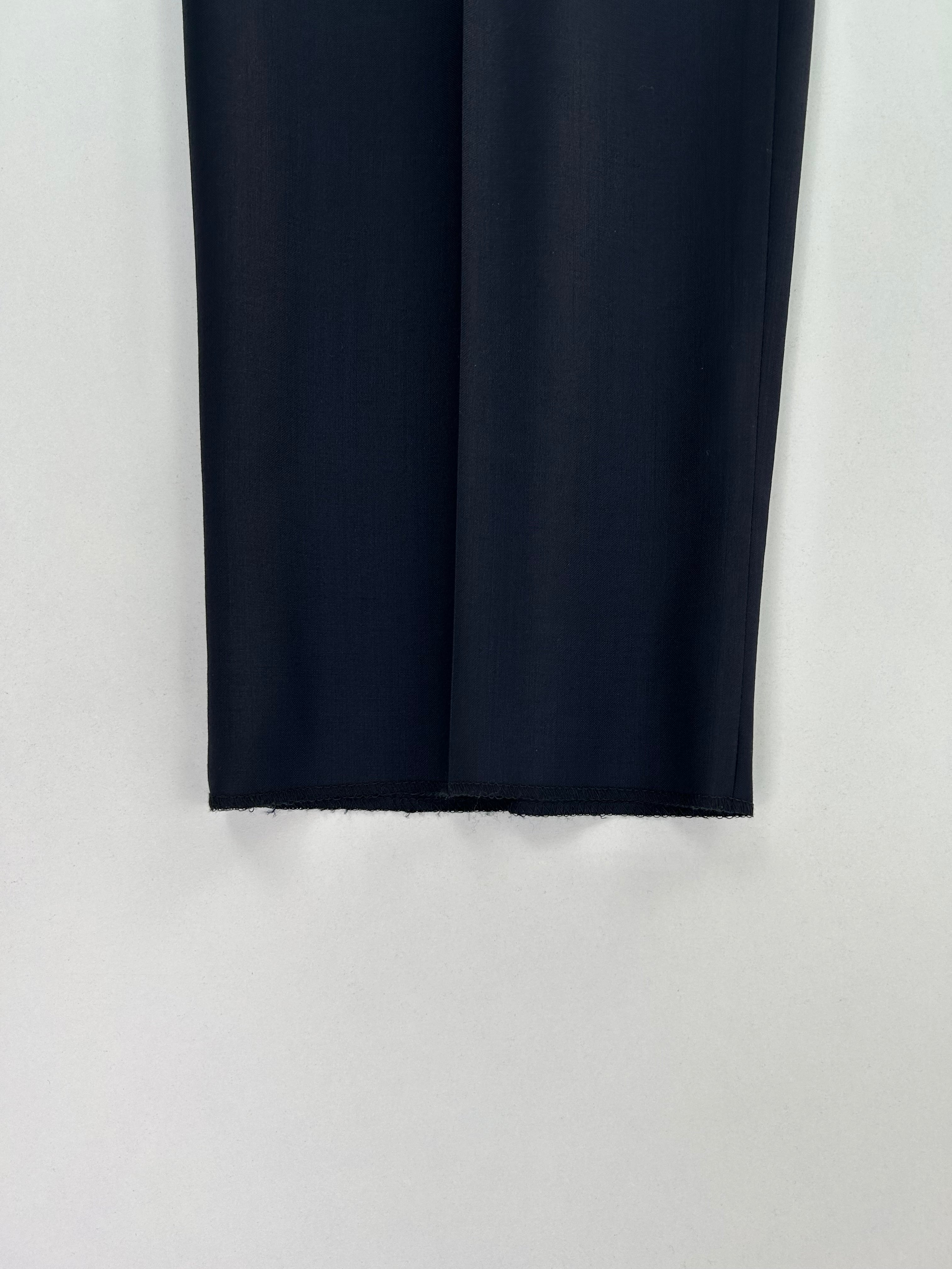 Mabro pantalone blu notte — vista laterale — IlBotteghino
