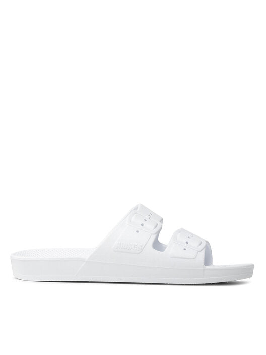 Freedom Moses ciabatta bianca — gomma naturale — IlBotteghino