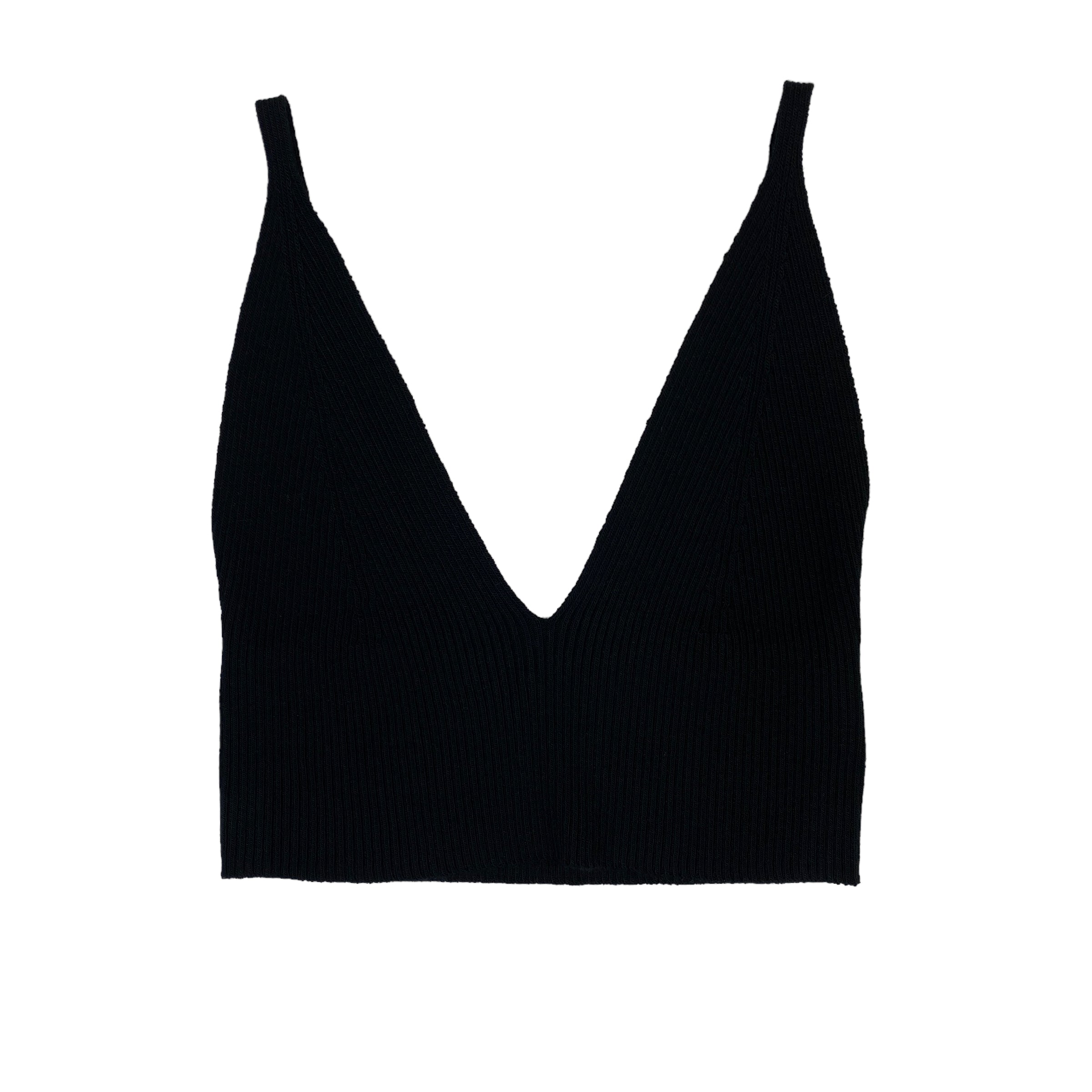 Hinnominate top bretelle nero — archivio moda streetwear — IlBotteghino