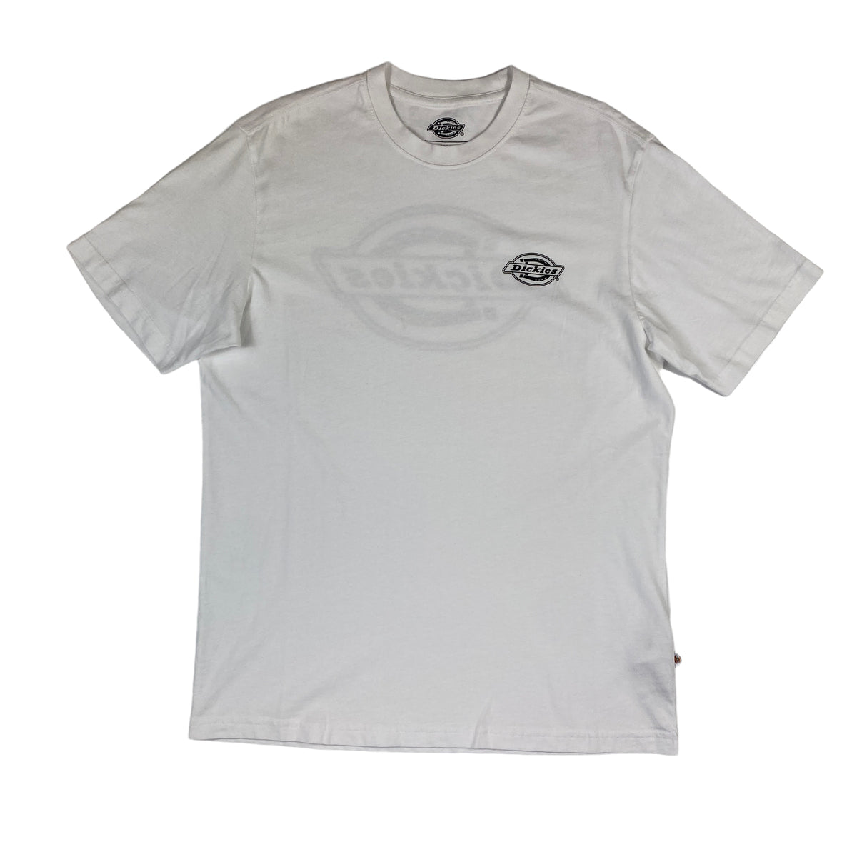 T-shirt Dickies bianca logo, taglia XS — IlBotteghino