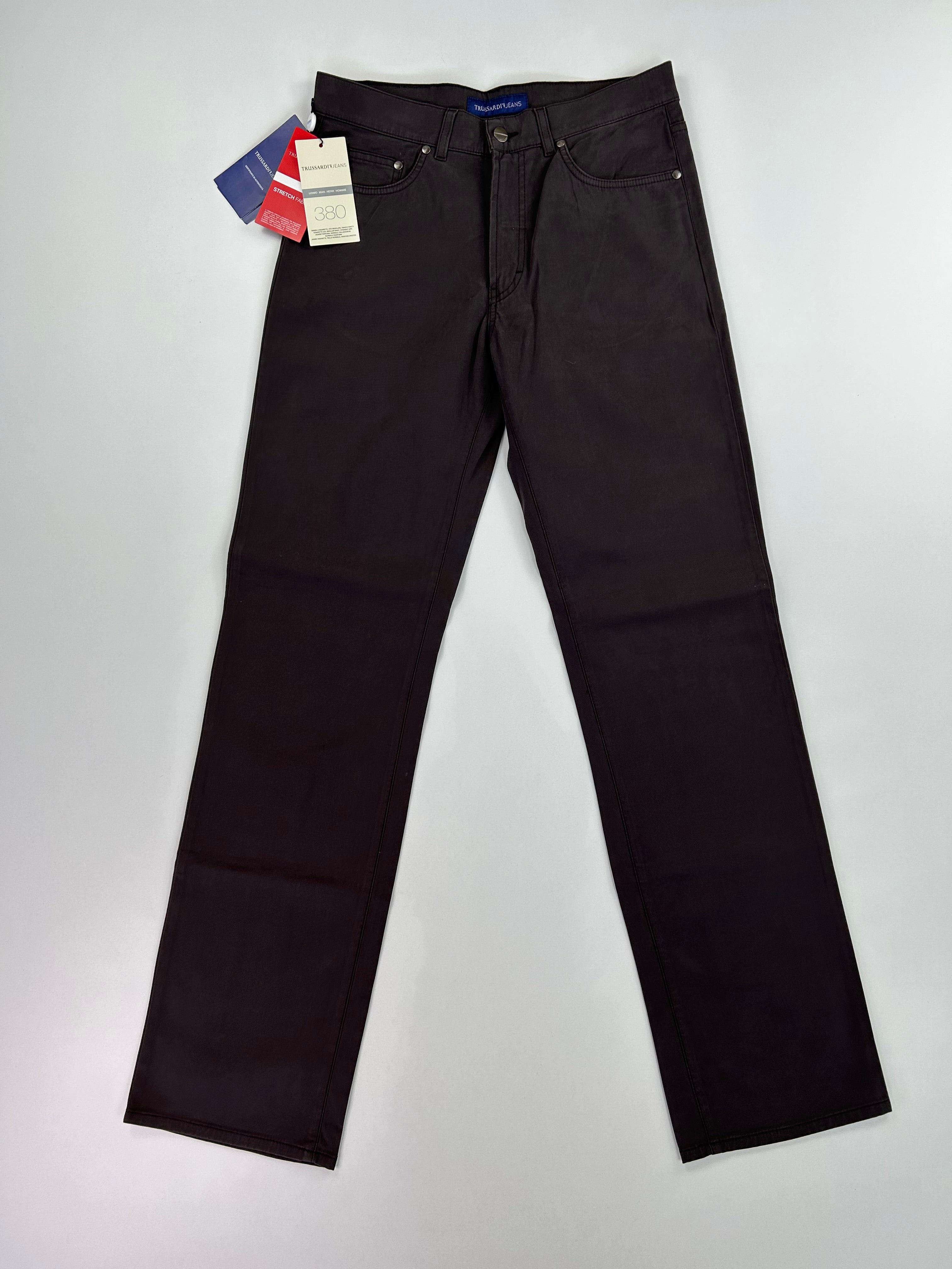 Jeans Trussardi Jeans marrone fango, taglia IT 48 — IlBotteghino