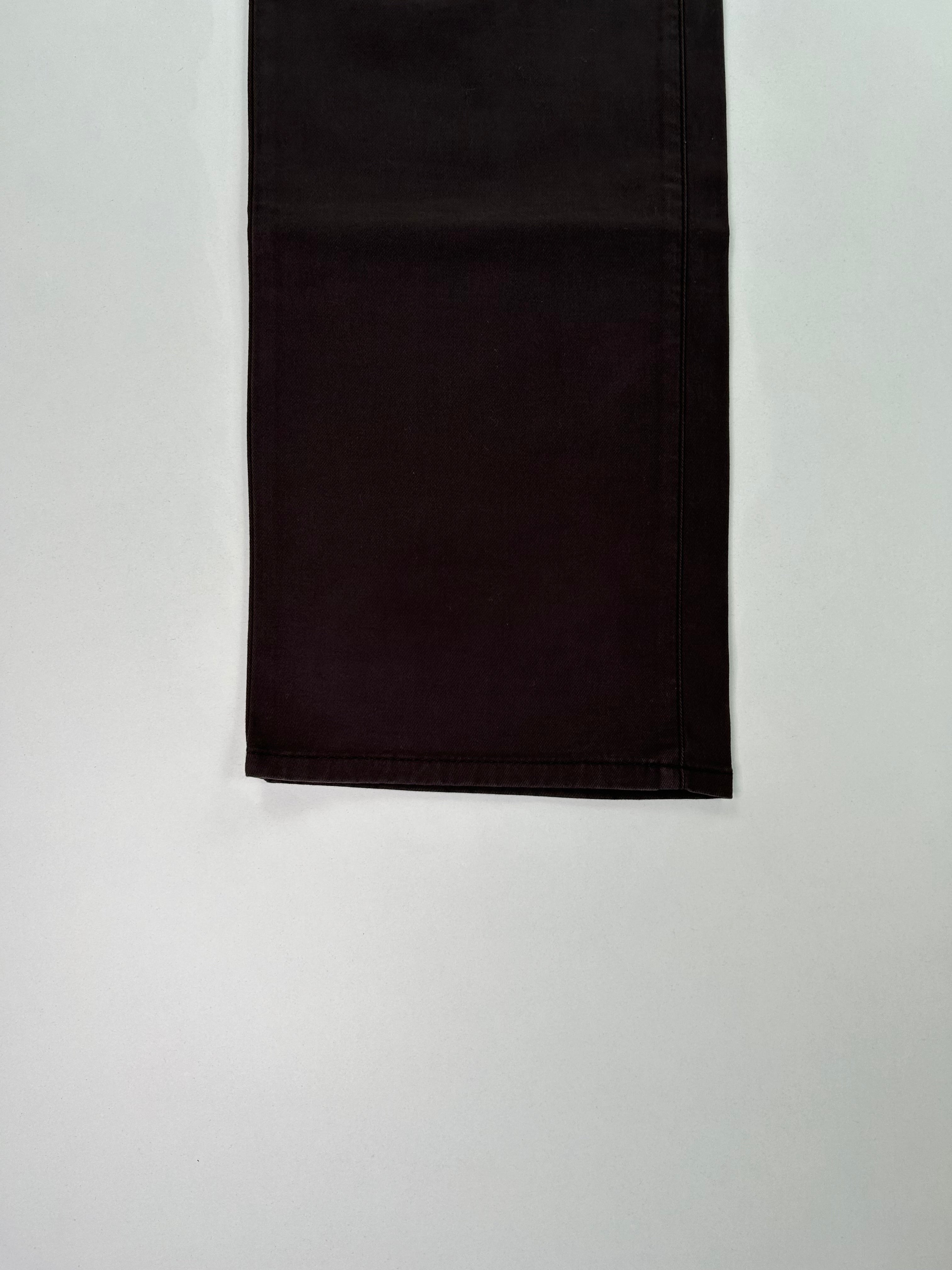Trussardi Jeans marrone fango — vista laterale — IlBotteghino