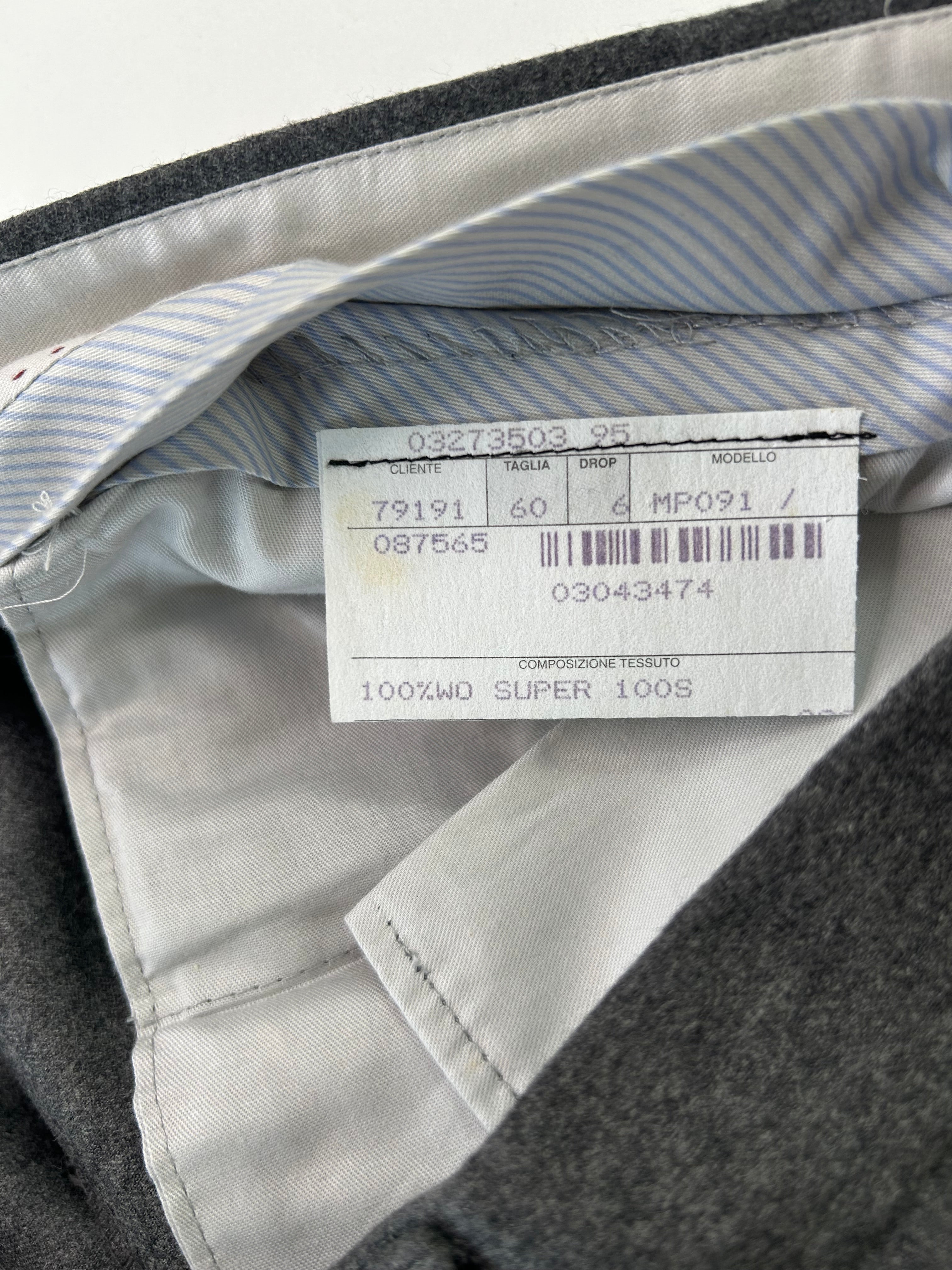 Berry pantalone grigio — dettaglio tasca — IlBotteghino