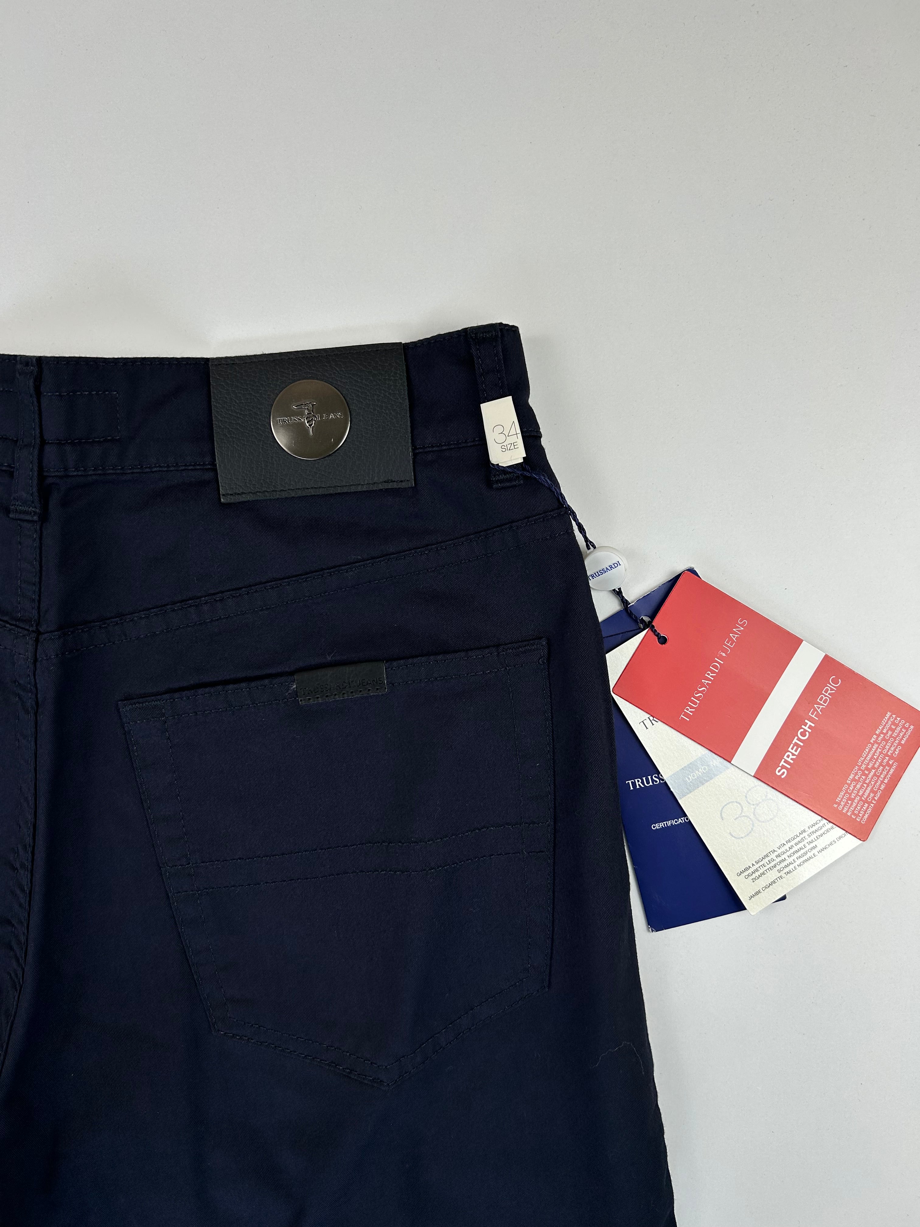 Trussardi Jeans blu scuro — pezzo unico — IlBotteghino