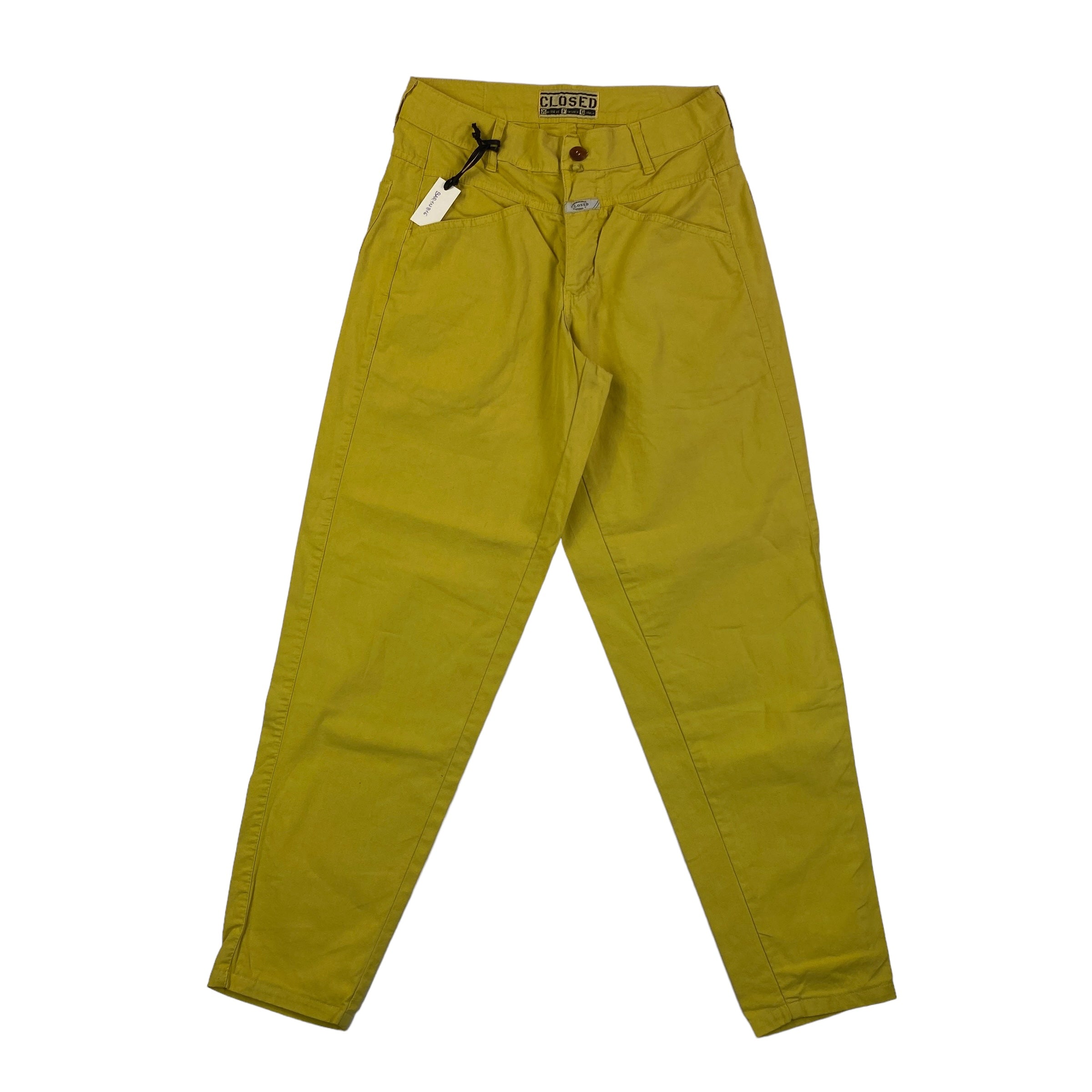 Jeans Closed vintage giallo spento, taglia IT 44 — IlBotteghino