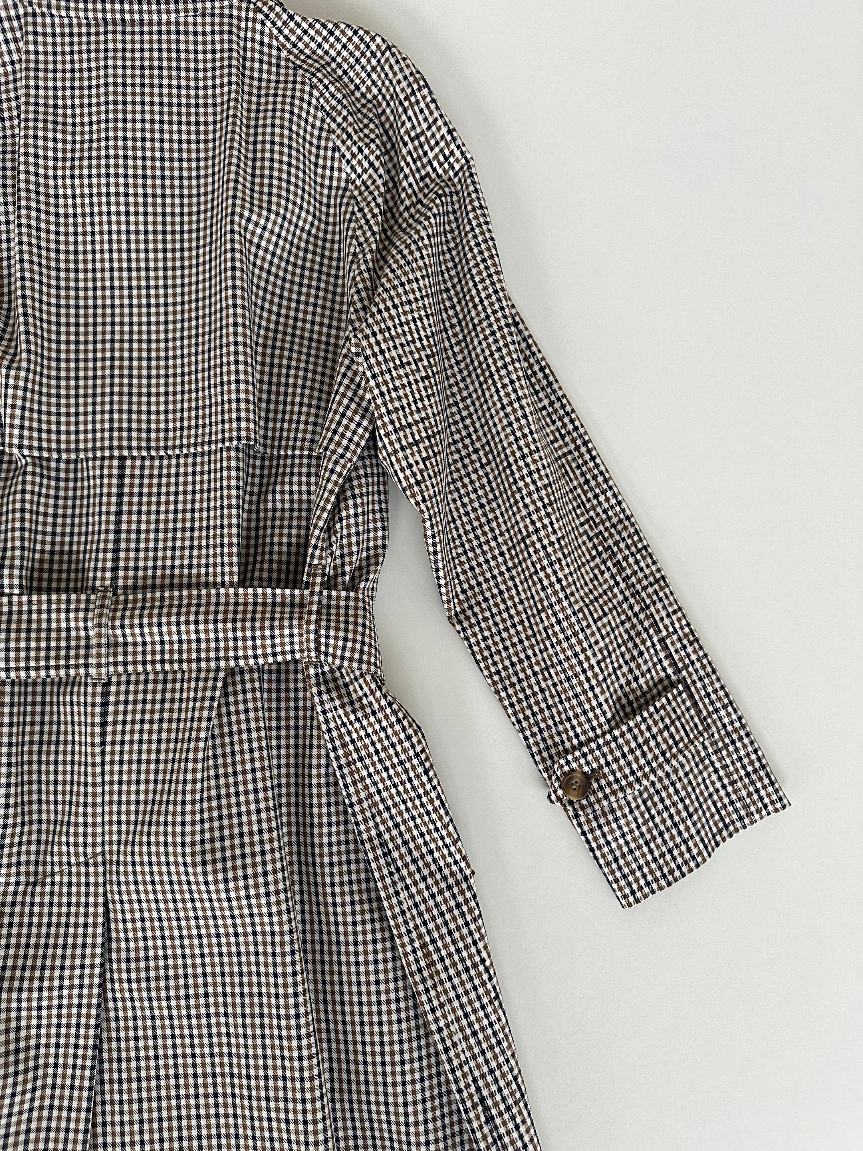 Aquascutum trench — dettaglio tessuto — IlBotteghino