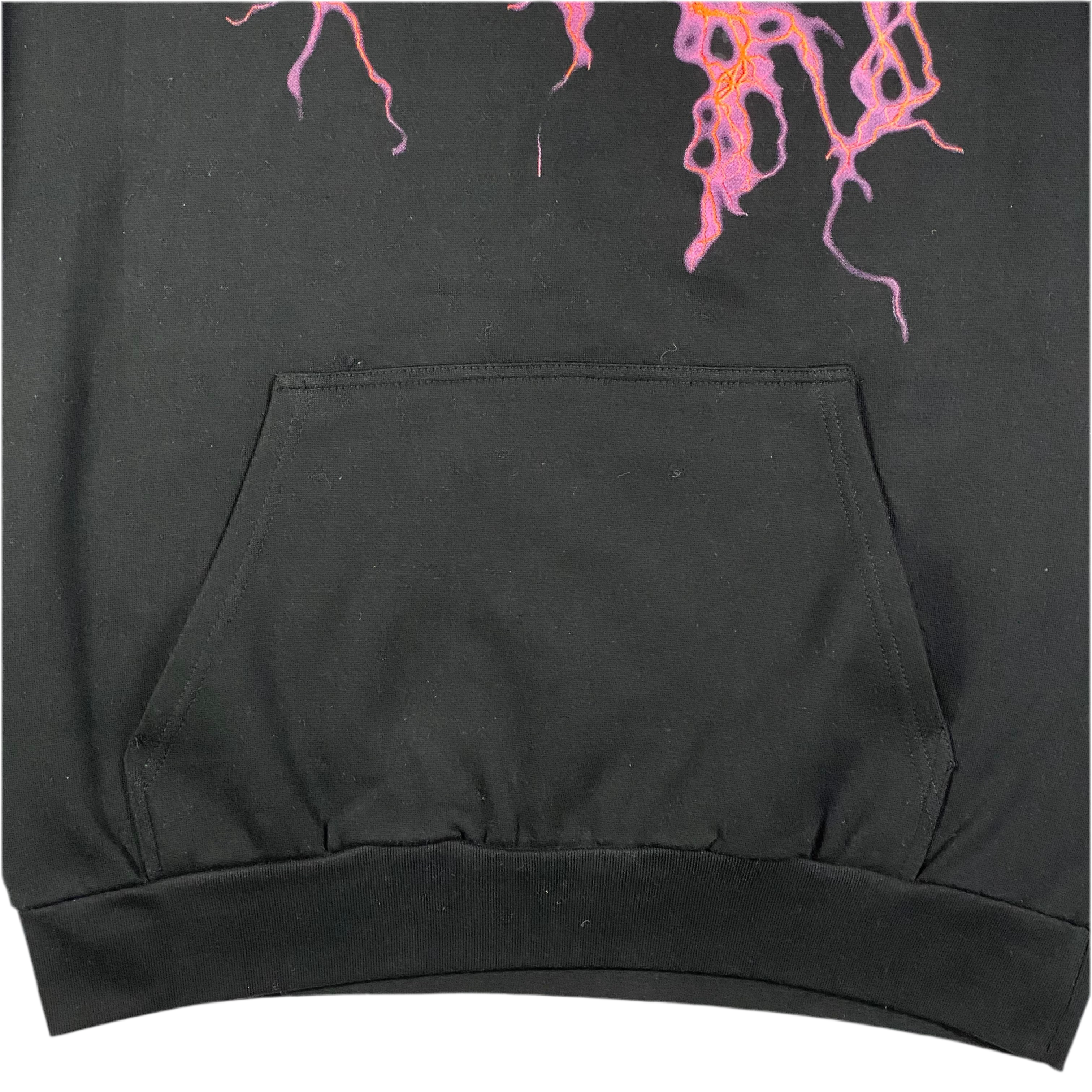 Vlone x Never Broke Again felpa nera — pezzo unico d'archivio — IlBotteghino