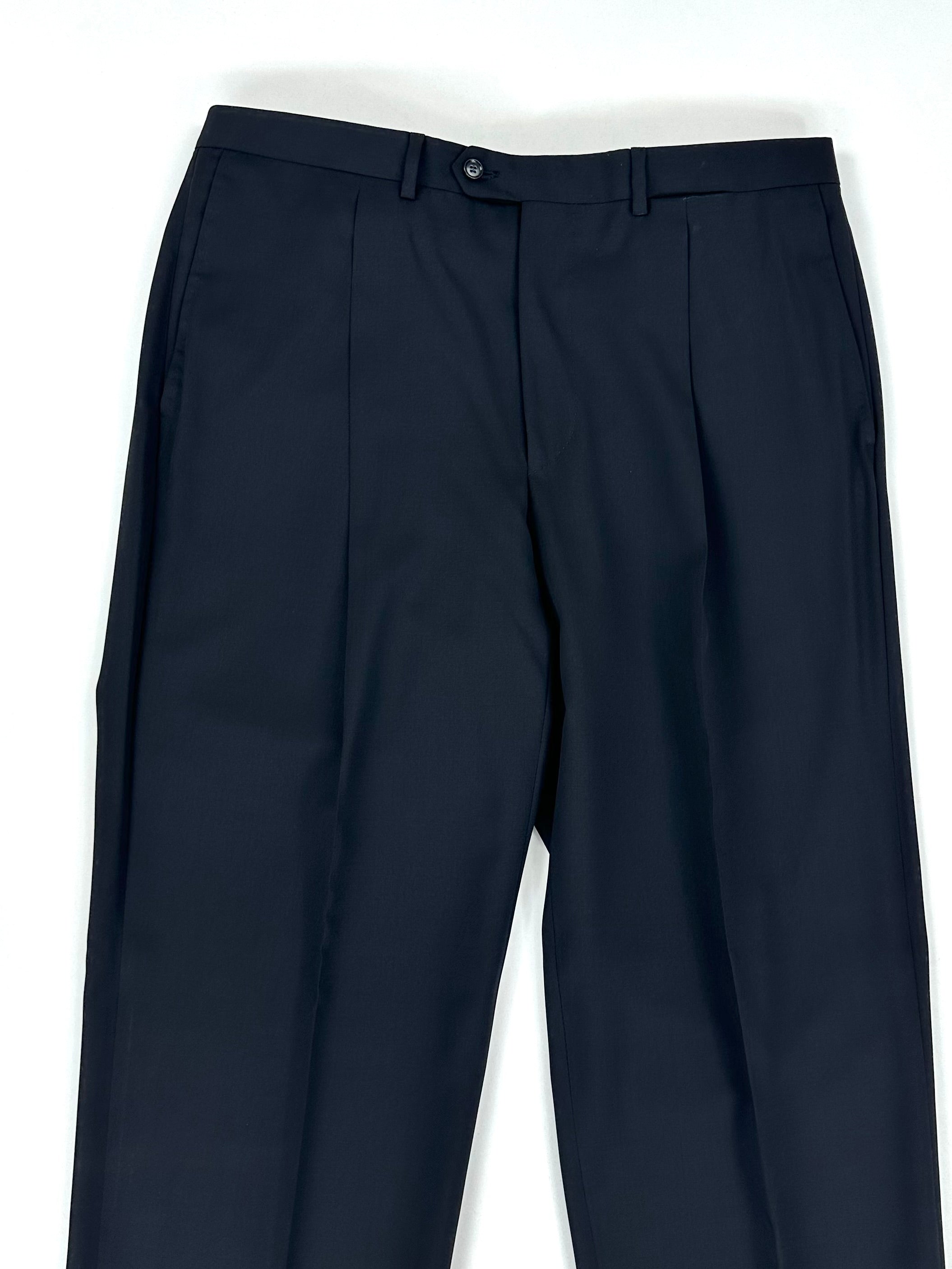 Pantalone Calabró by Forall - dettaglio vita, pinces e passanti