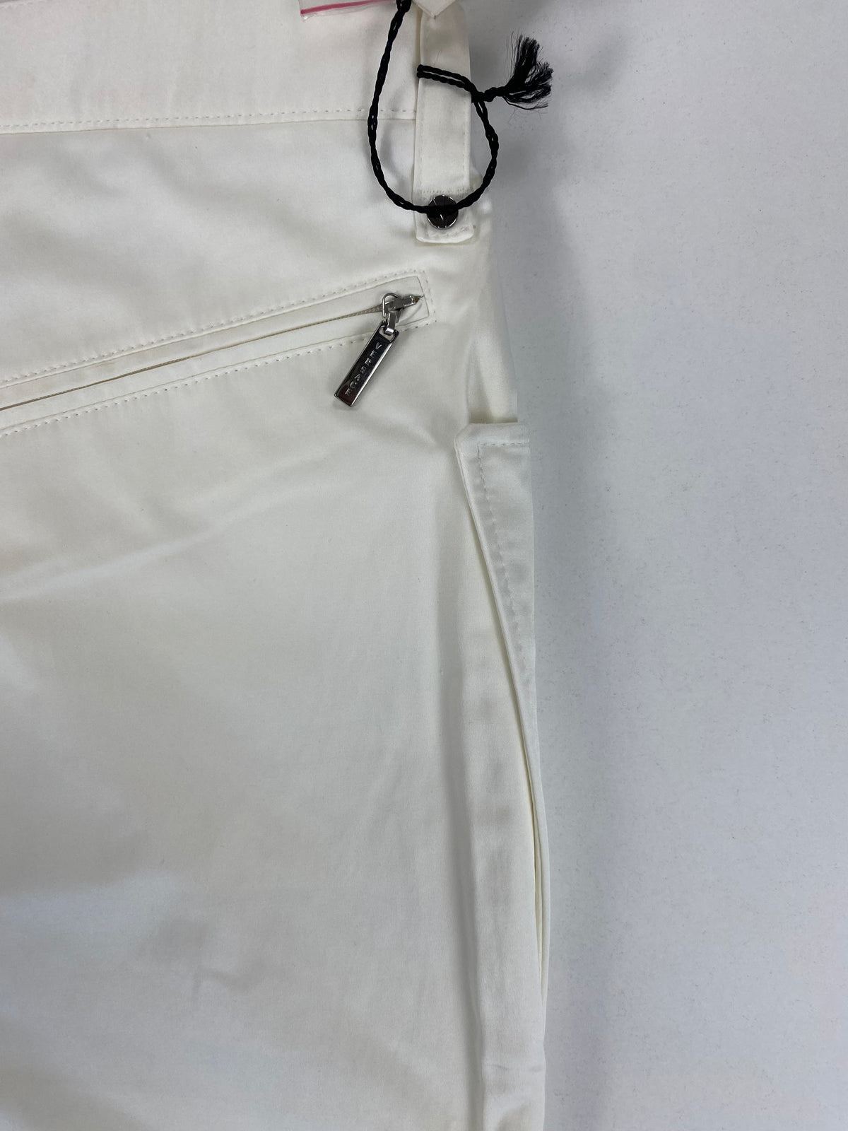 Versace Collection Pantaloni Cinque Tasche Bianchi in Cotone Stretch – foto 7 di 11