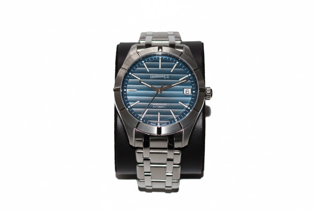 Eberhard Aquadate — quadrante blu automatico — IlBotteghino