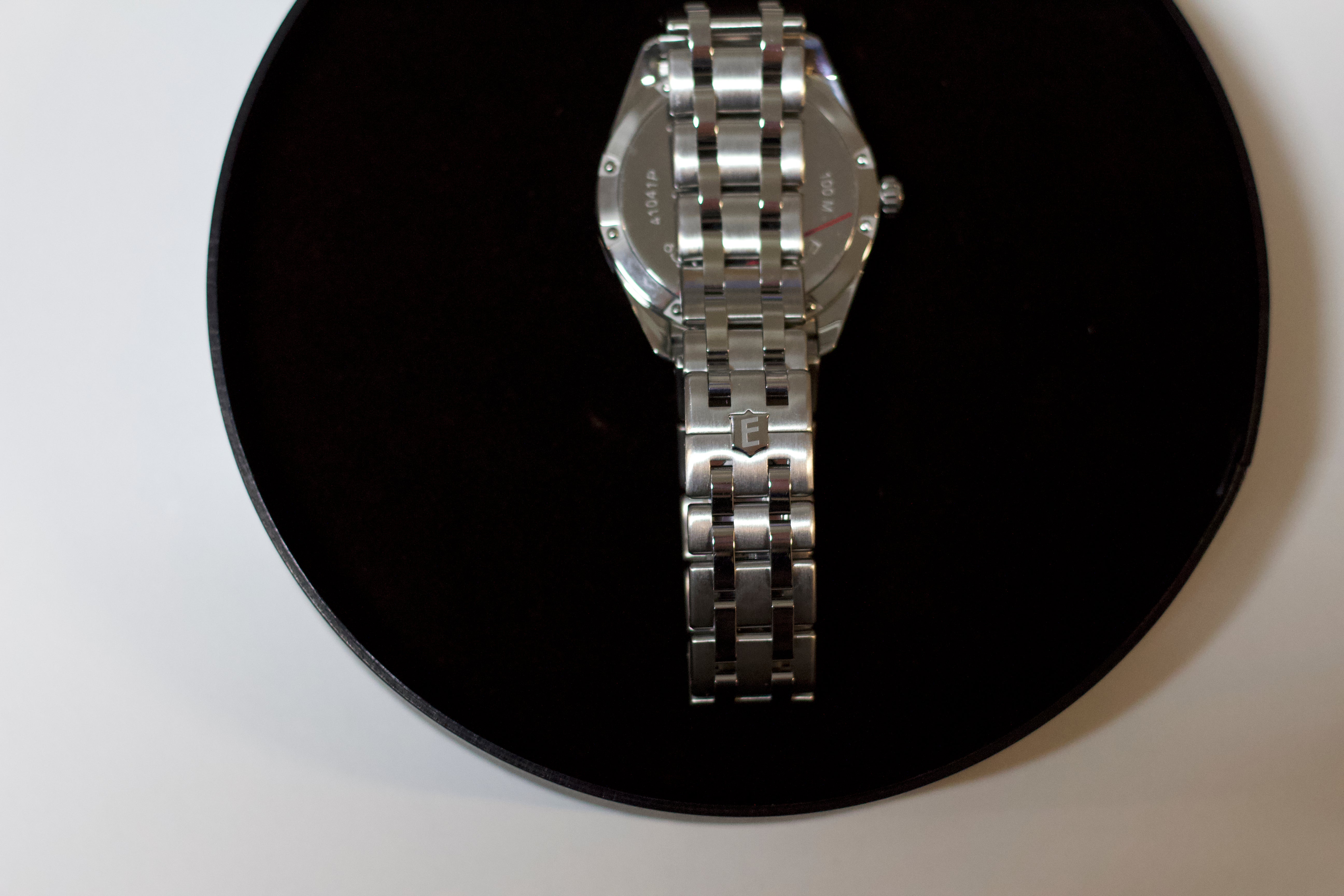 Eberhard Aquadate grigio — dettaglio bracciale — IlBotteghino