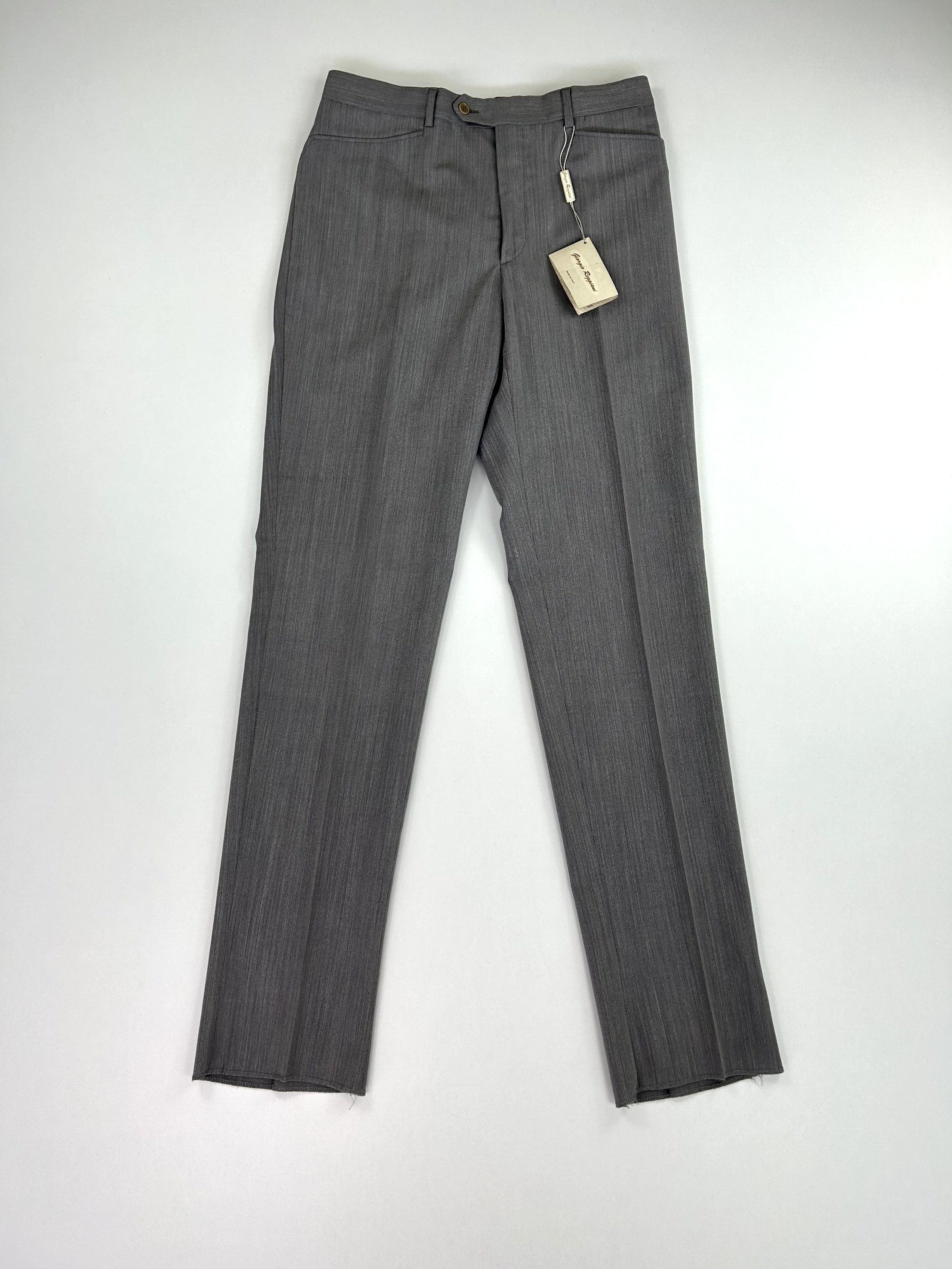 Pantalone Giorgio Reggiani grigio, vista frontale