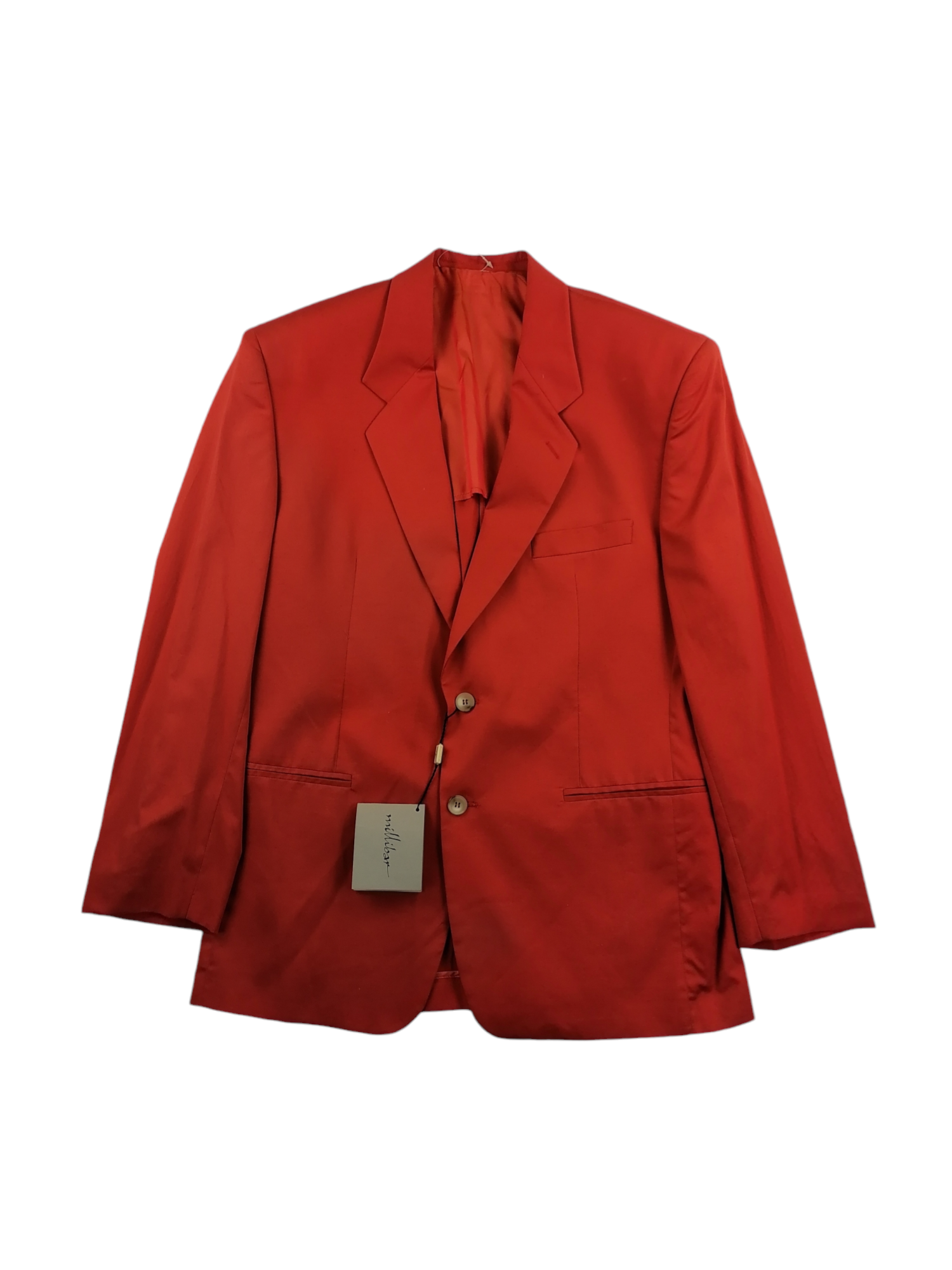 Giacca sartoriale Millibar rossa, taglia IT 50 — IlBotteghino