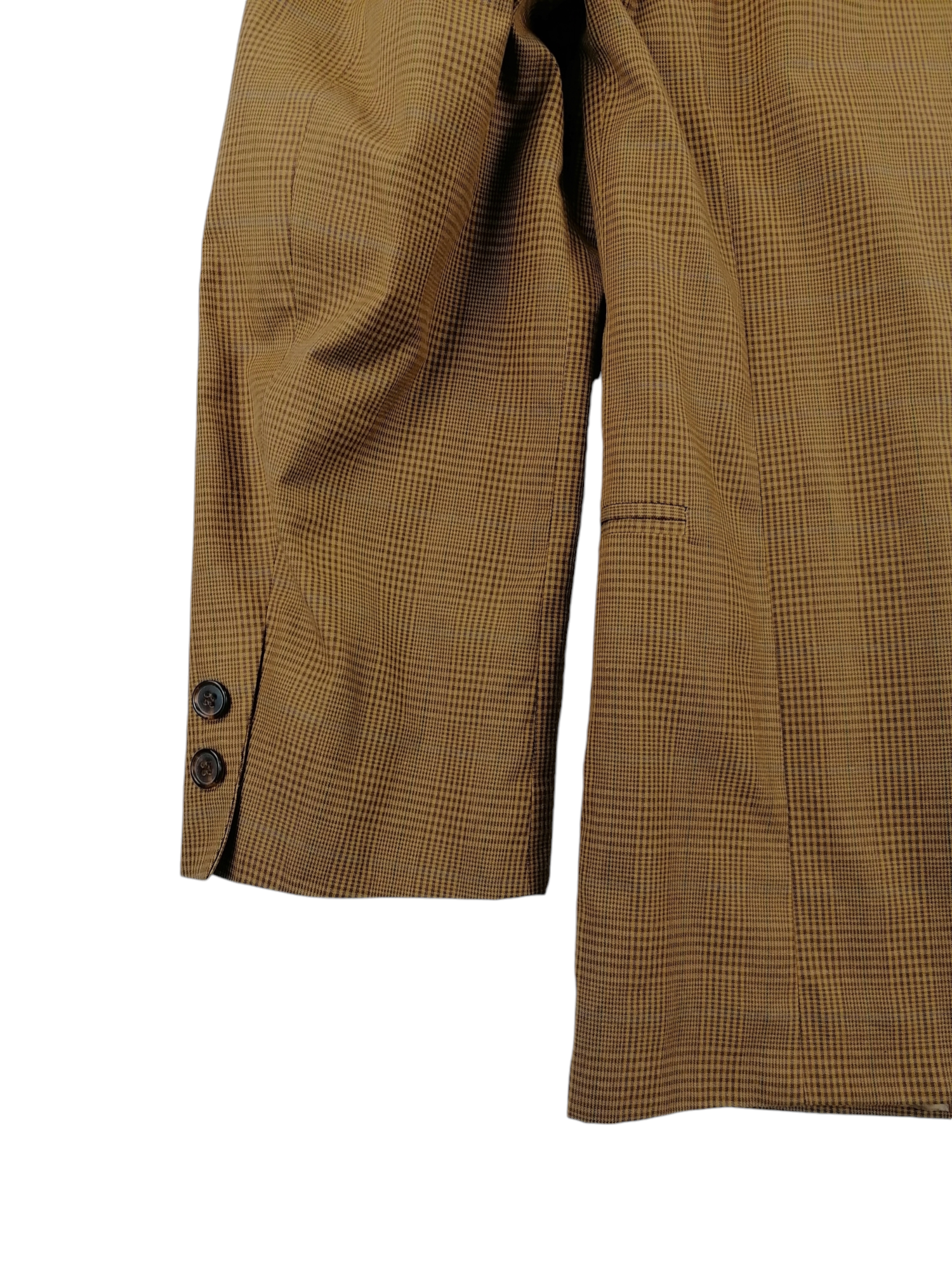 Nashville giacca beige — dettaglio sartoriale — IlBotteghino