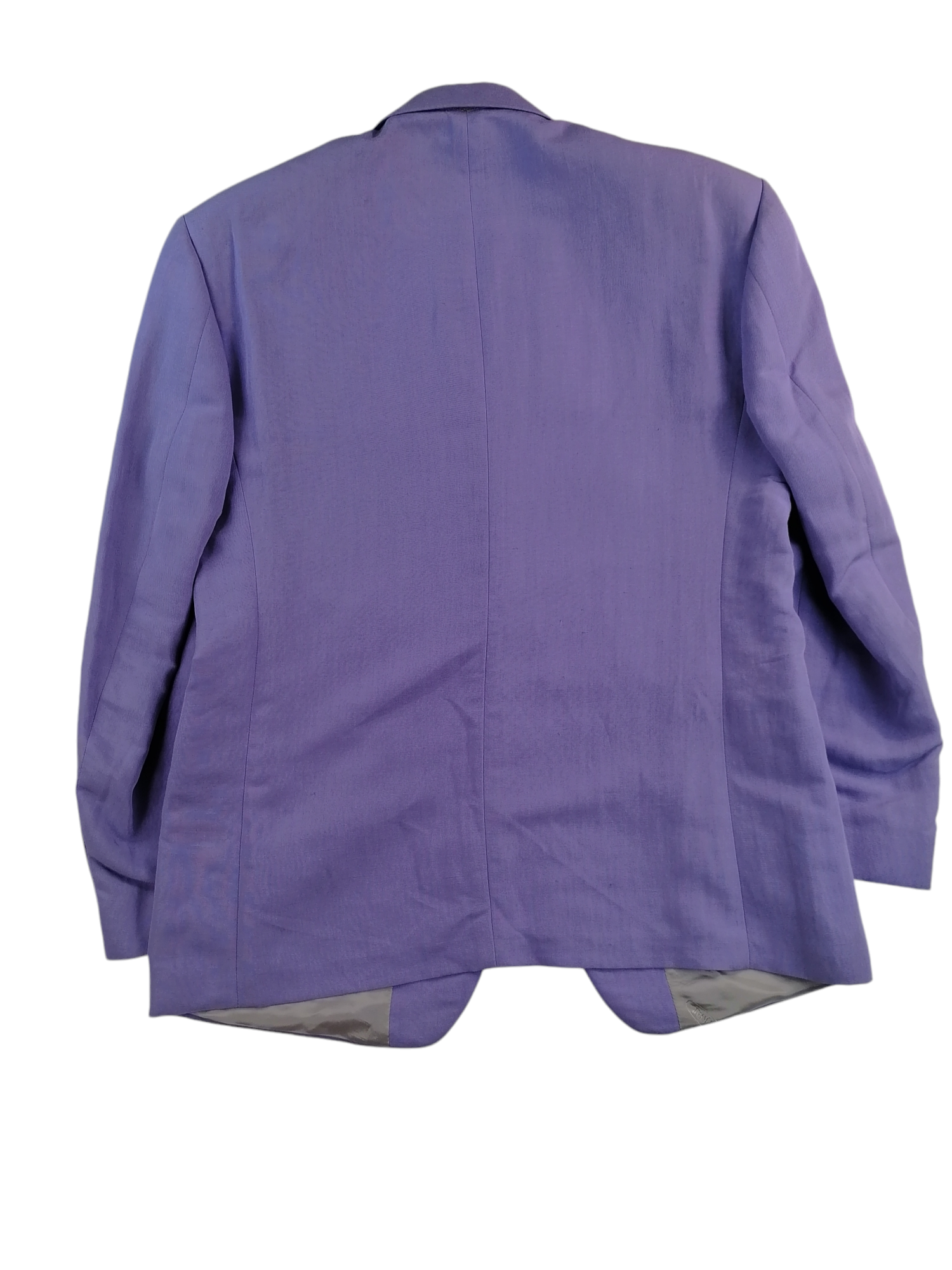 Overtop completo viola — viscosa e lino — IlBotteghino