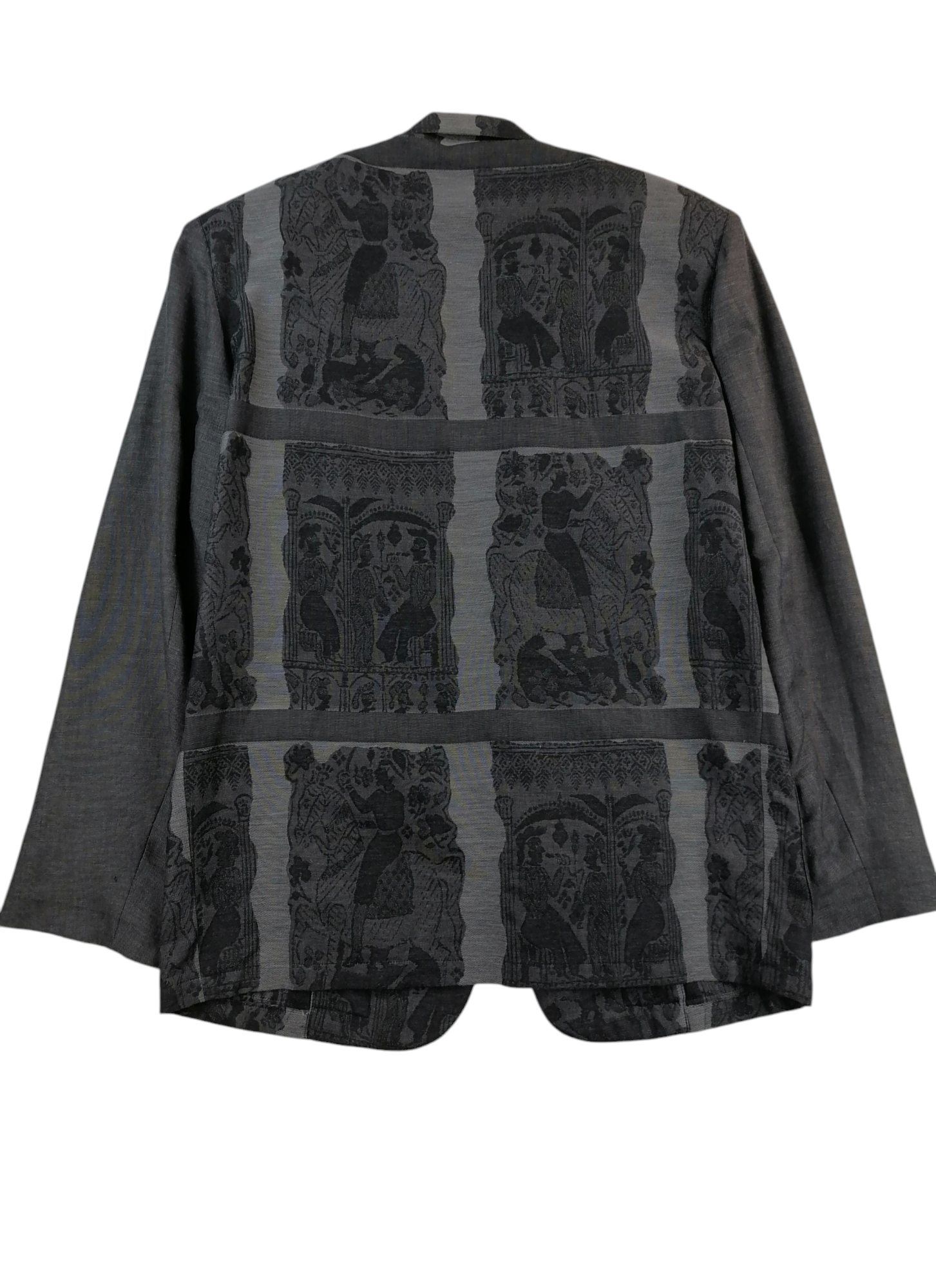 Riccardo Bini giacca cotone — dettaglio sartoriale — IlBotteghino