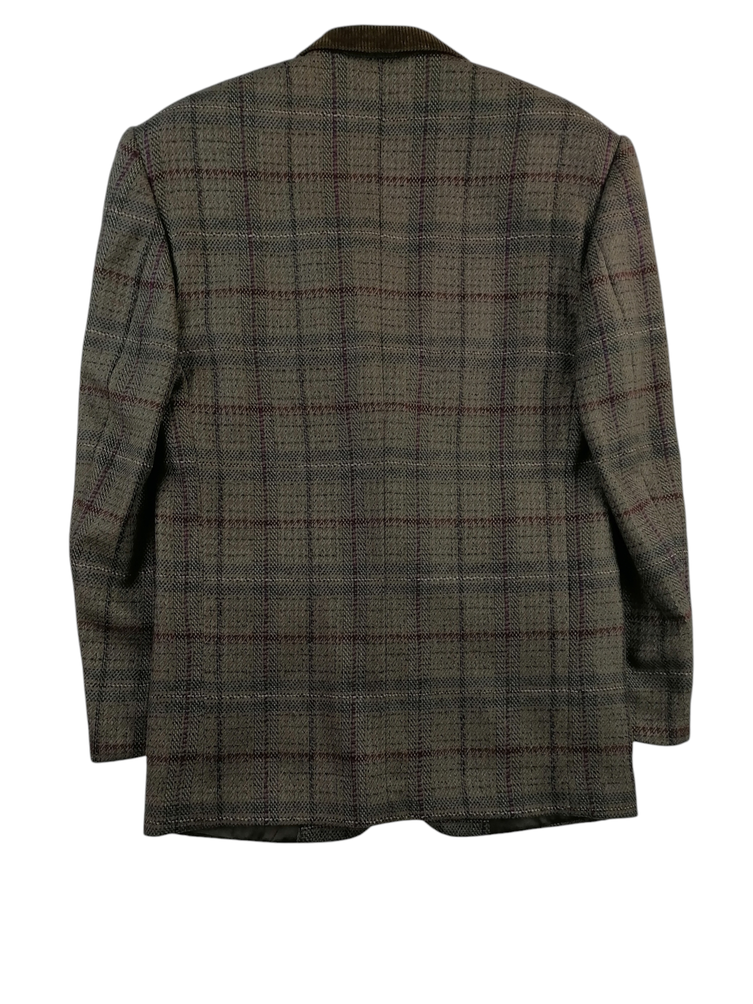 Lancio giacca lana vergine — dettaglio sartoriale — IlBotteghino